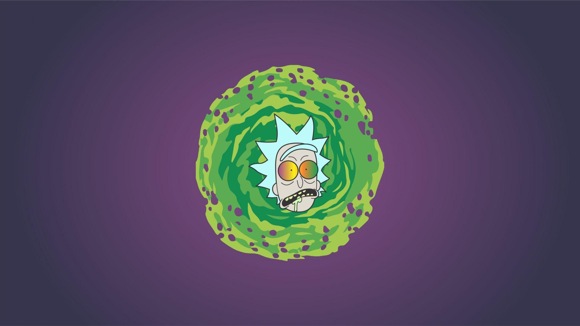 1920x1080 Rick And Morty Amoled 4k Wallpaper
