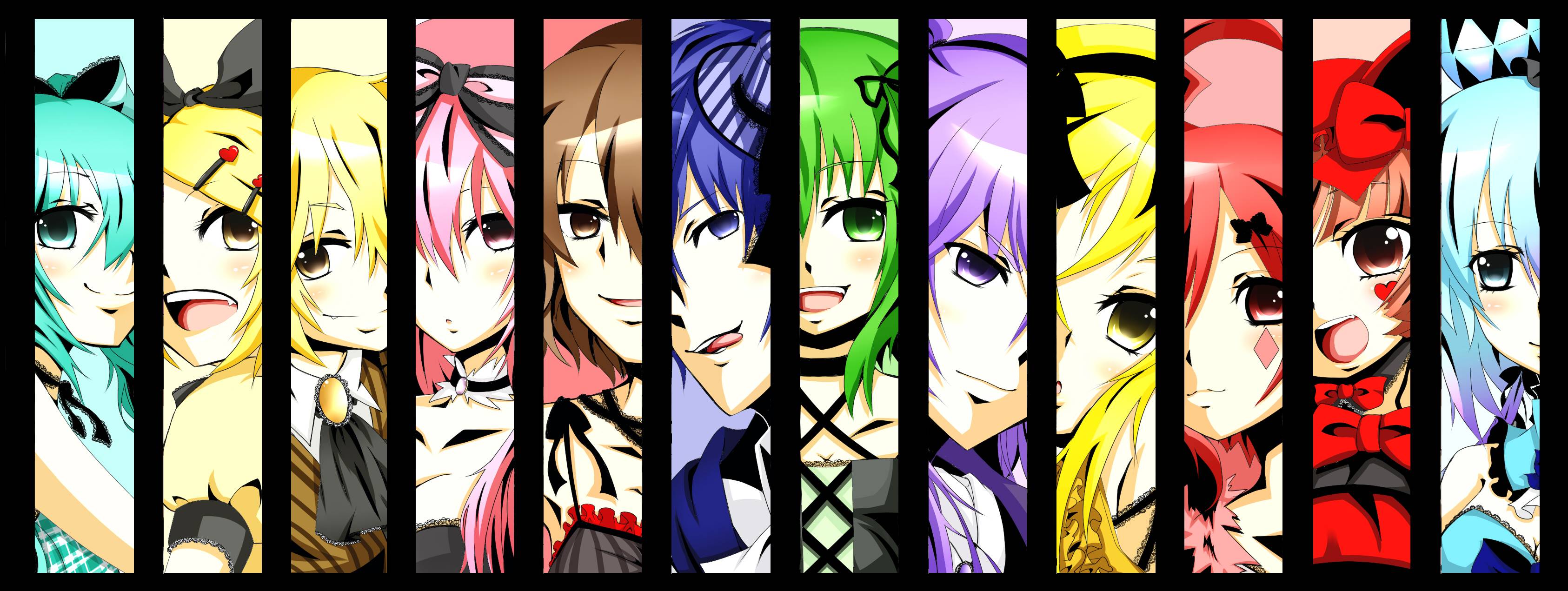 3372x1271 Vocaloid Wallpaper
