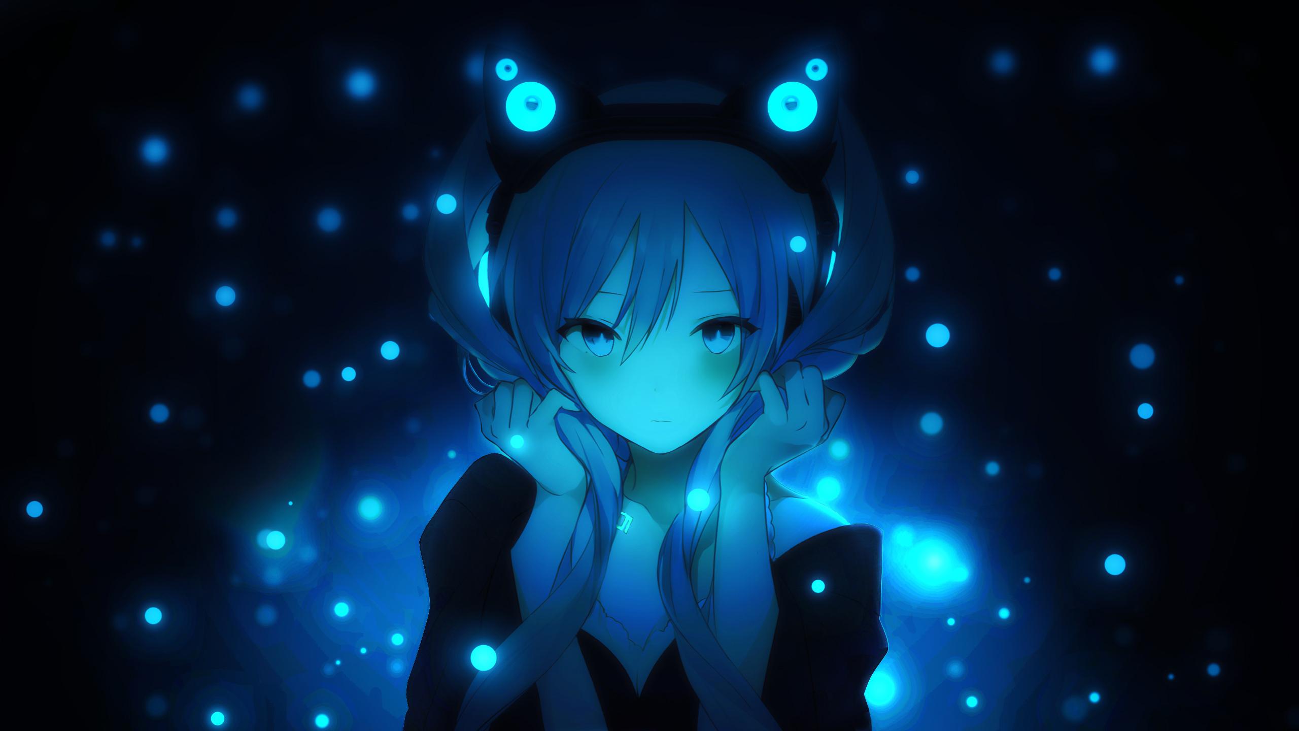 2560x1440 Hatsune Miku From Vocaloid, HD Anime, 4k Wallpaper, Image, Background, Photo and Picture