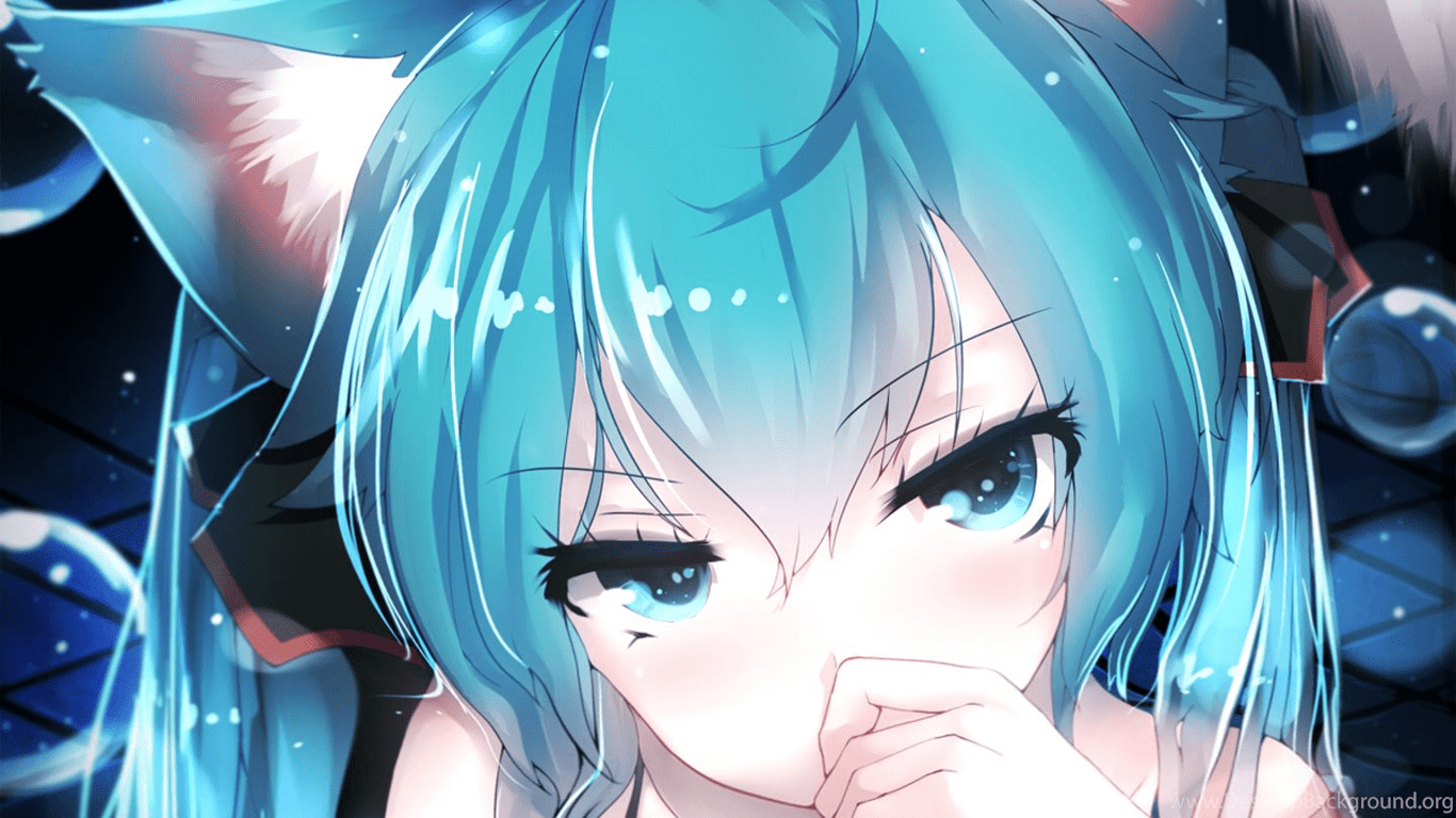 1366x768 Vocaloid HD Wallpaper Desktop Background