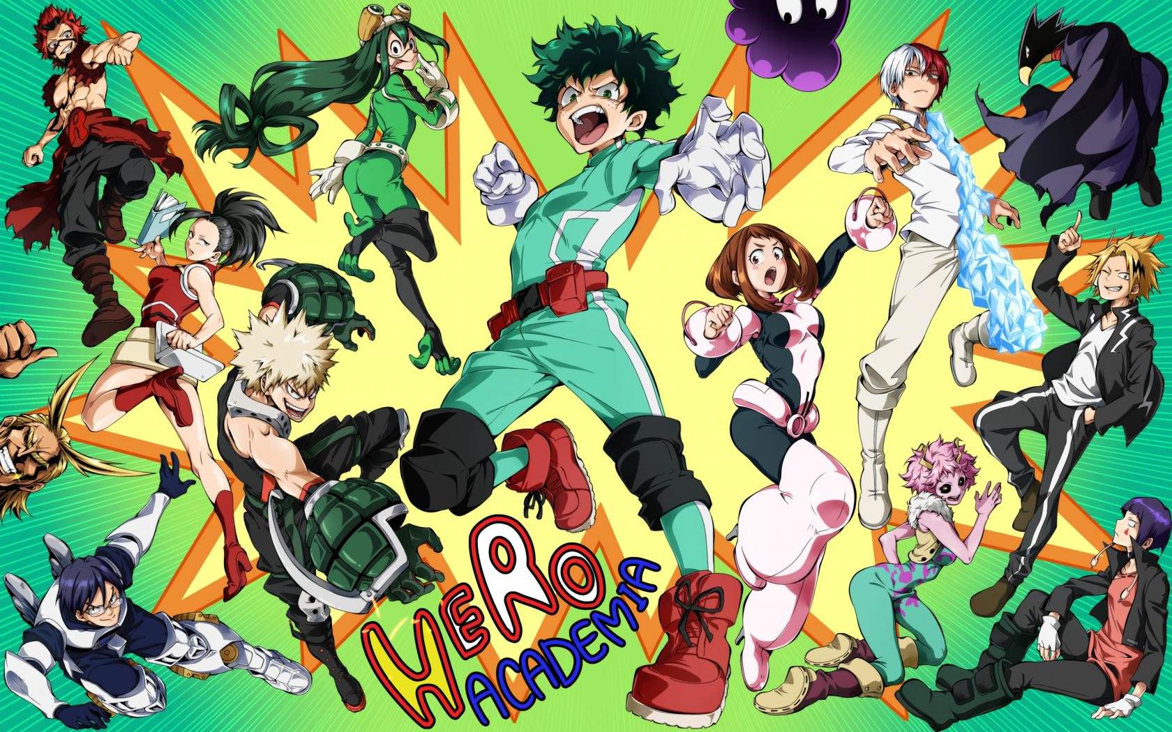 1680x1050 Download HD 1680x1050 Boku No Hero Academia desktop background for free