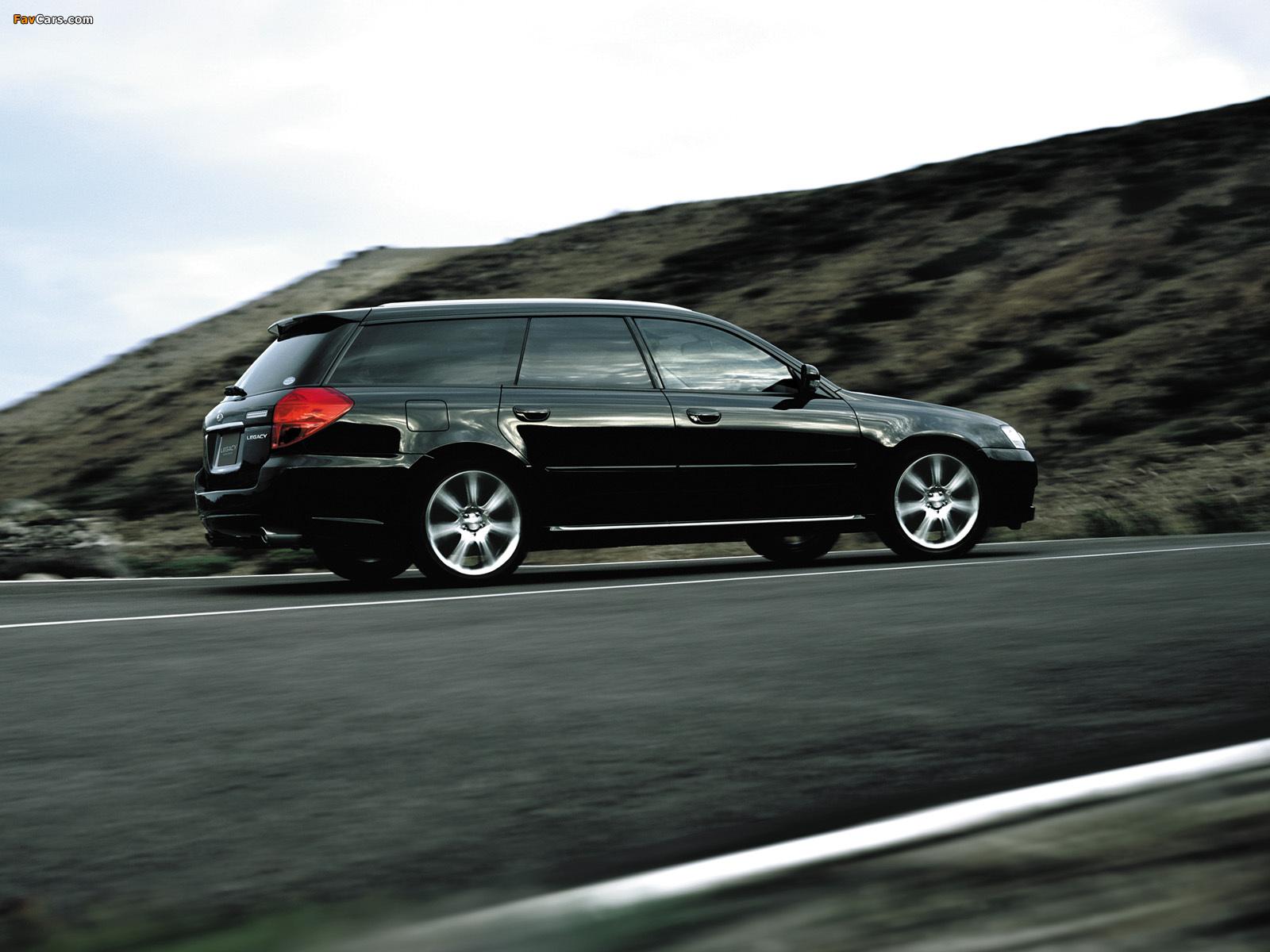1600x1200 Subaru Legacy 2.0 GT spec.B Touring Wagon 2003–06 wallpaper (1600x1200)
