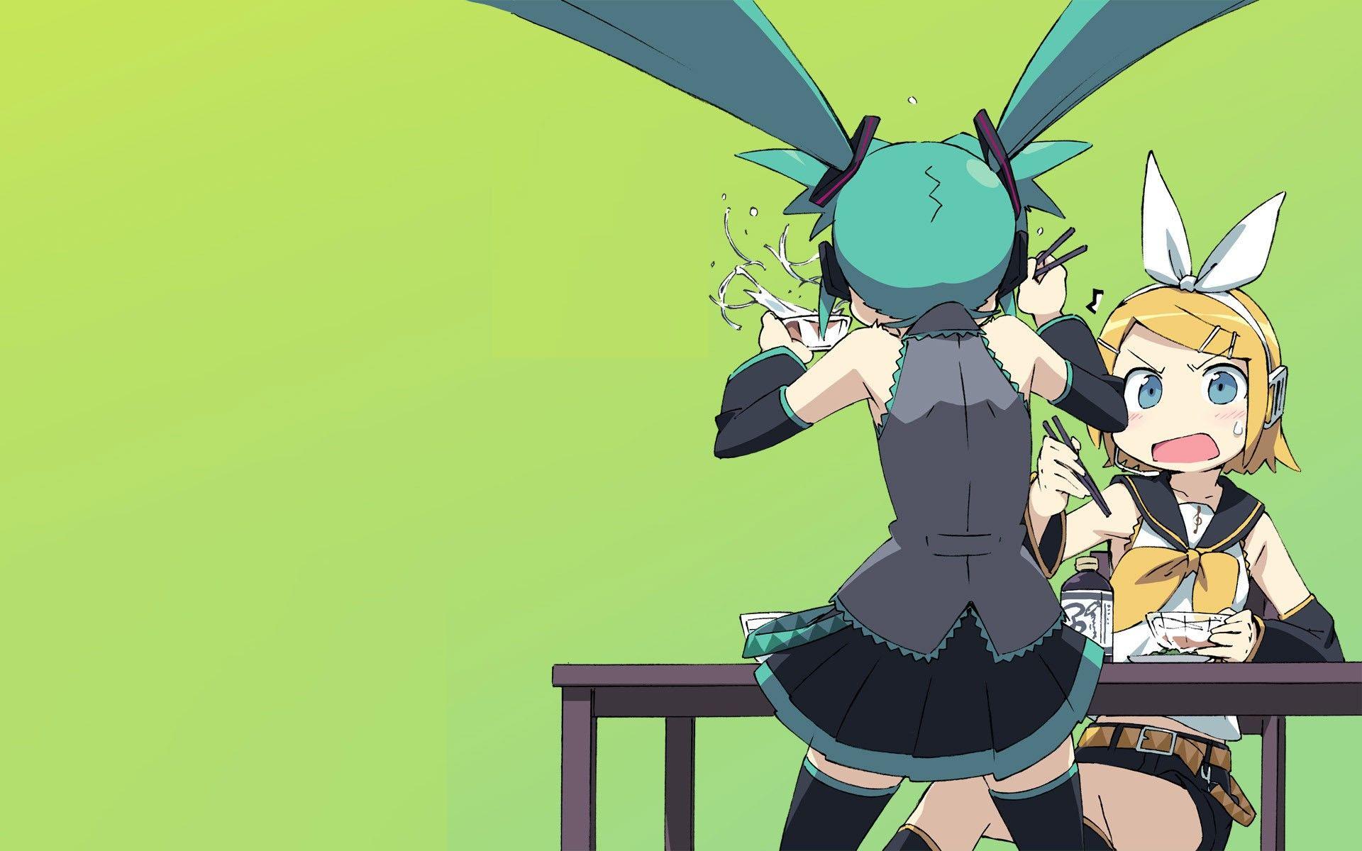 1920x1200 Hatsune Miku, Kagamine Rin, Vocaloid Wallpaper. HD anime wallpaper, Anime, Vocaloid