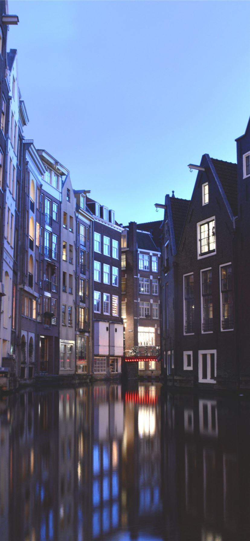 828x1792 amsterdam netherlands buildings iPhone 11 Wallpaper Free Download