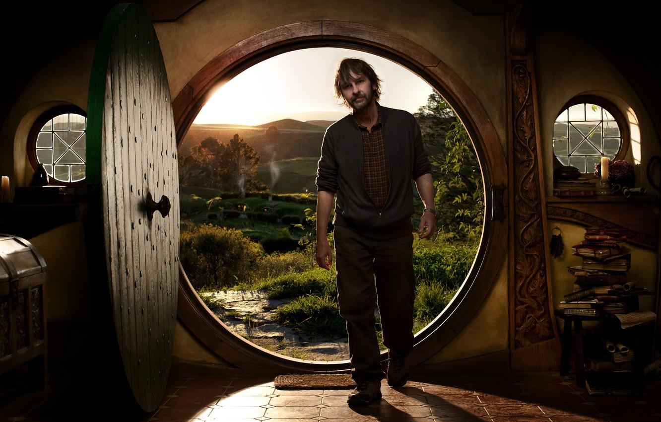 1332x850 Wallpaper the door, the hobbit, Director, the threshold, the hobbit, Peter Jackson, shooting, peter jackson image for desktop, section мужчины