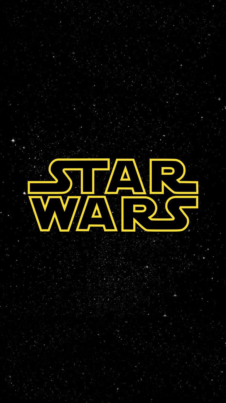736x1308 Star Wars Logo 4K Ultra HD Mobile Wallpaper. Star wars background, Star wars cartoon, Star wars image