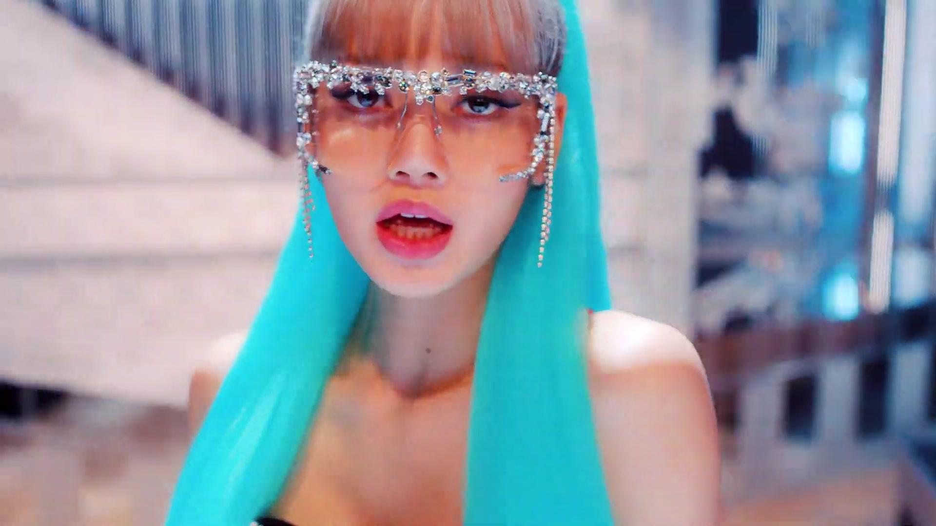 1920x1080 Youtube Wardrobe: Embellished Glasses Worn by Lisa in “Kill This Love” Music Video