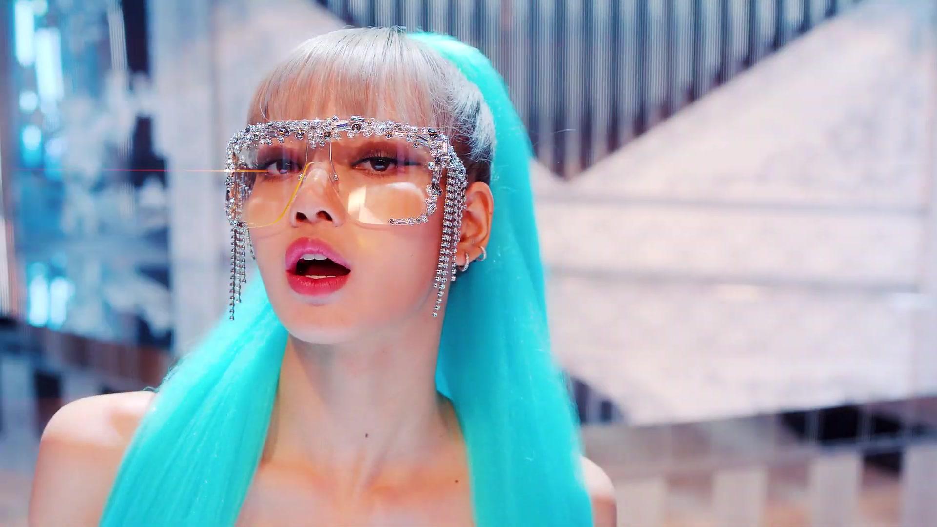 1920x1080 Youtube Wardrobe: Embellished Glasses Worn by Lisa in “Kill This Love” Music Video