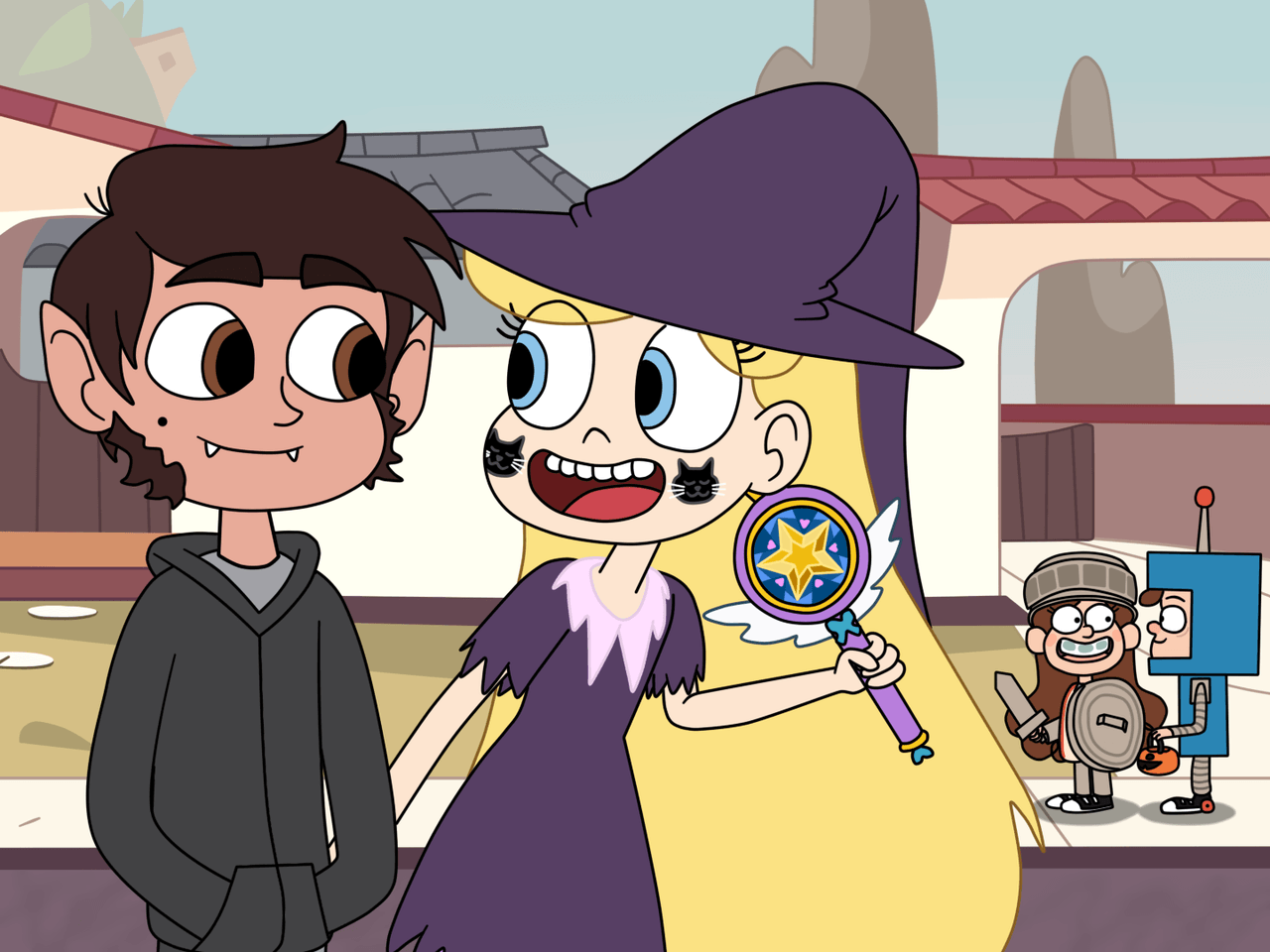 1280x960 Star and Marco on Halloween!