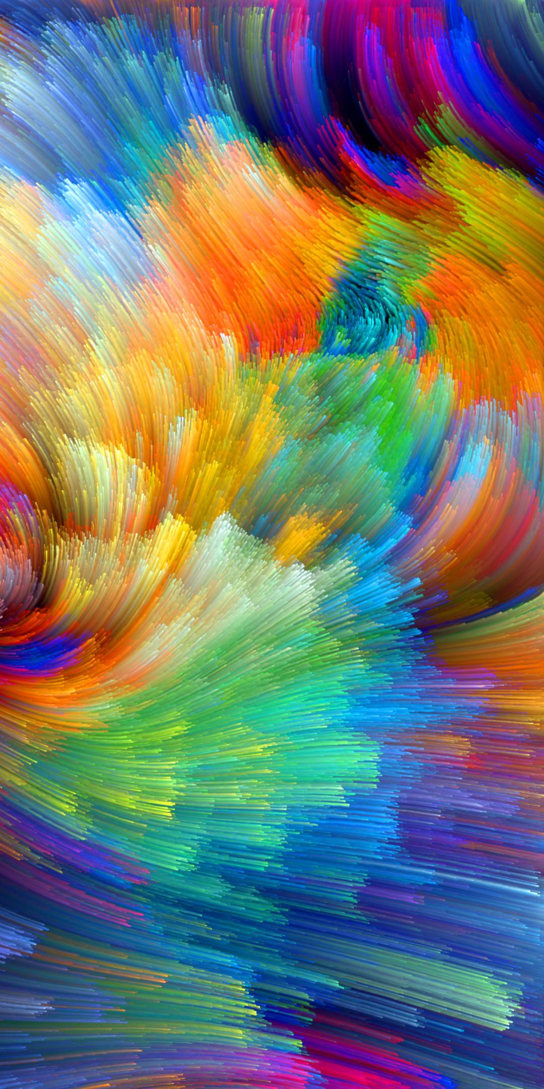 1080x2160 iPhone Wallpaper Abstract Art