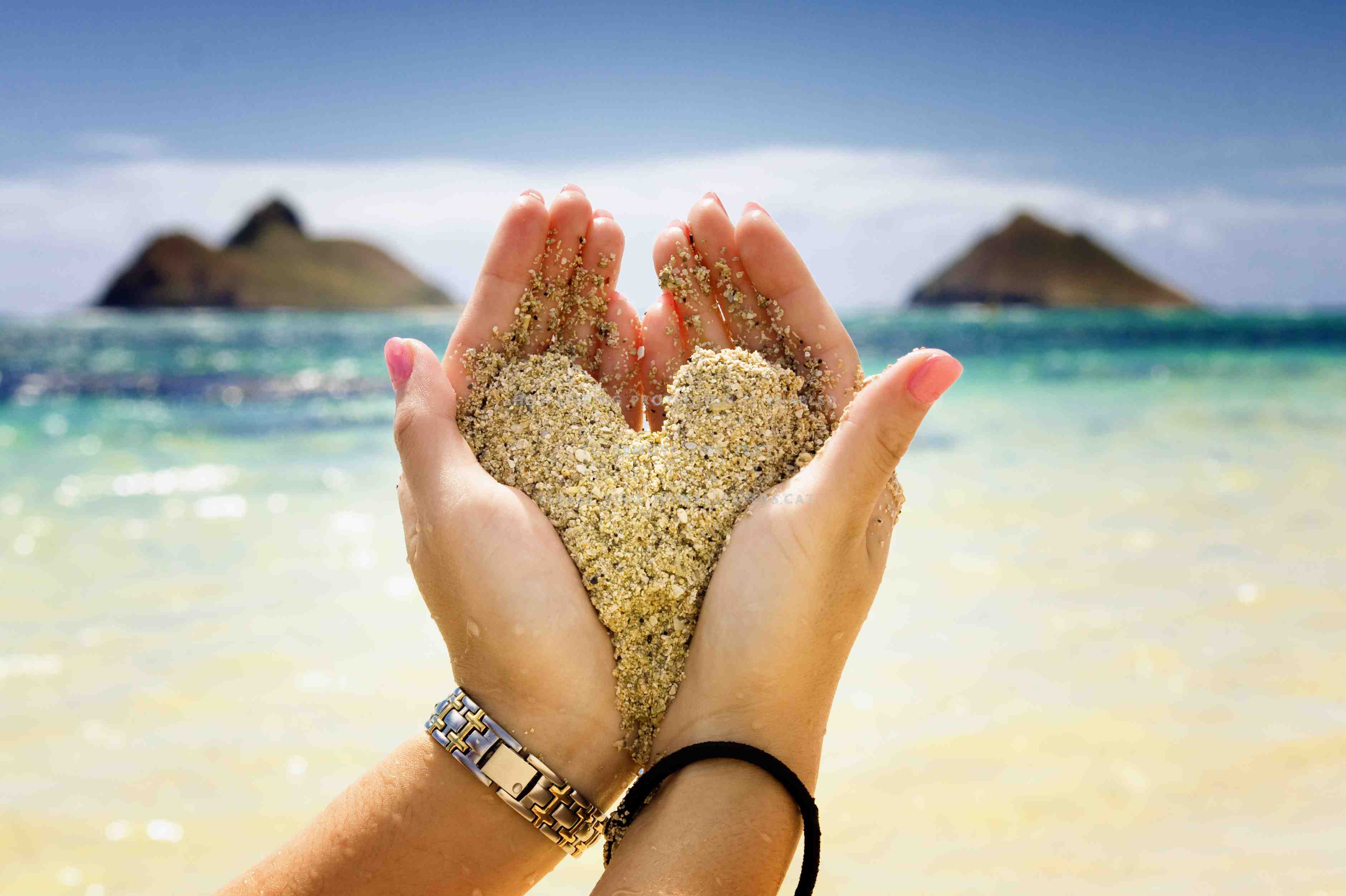 Heart Love Beach Wallpapers - Top Free Heart Love Beach Backgrounds ...