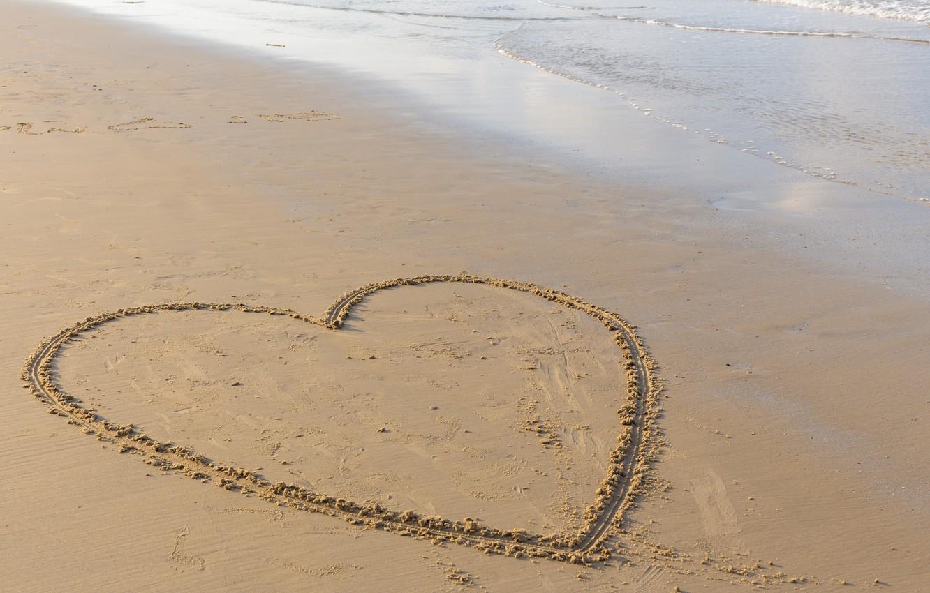 Heart Love Beach Wallpapers - Top Free Heart Love Beach Backgrounds ...