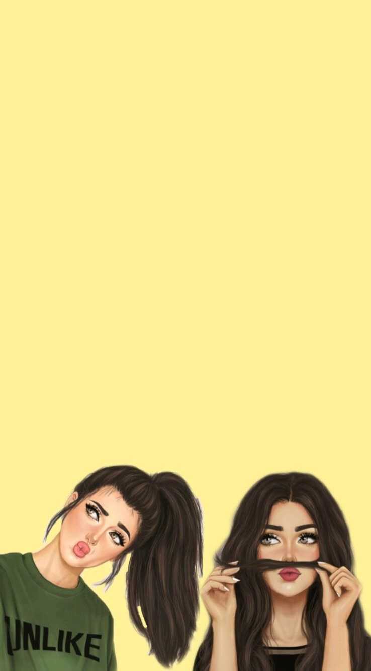738x1333 Bff Wallpaper