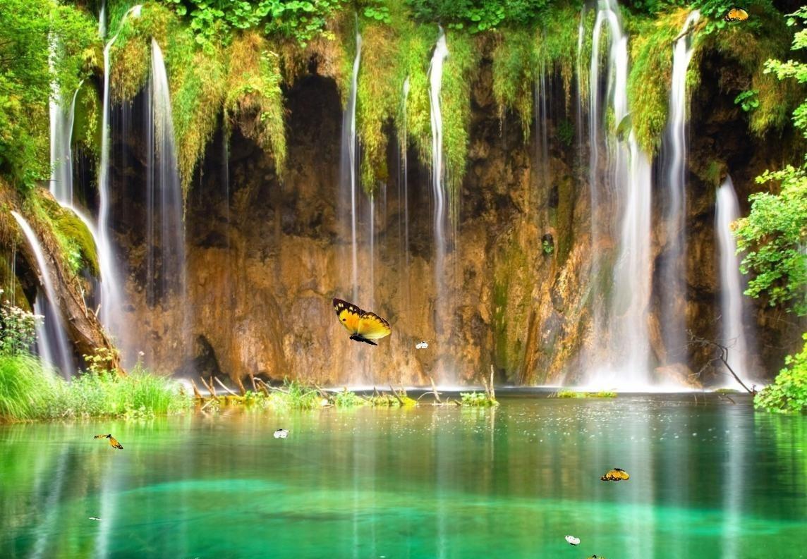 1144x793 Moving Water Wallpaper Desktop
