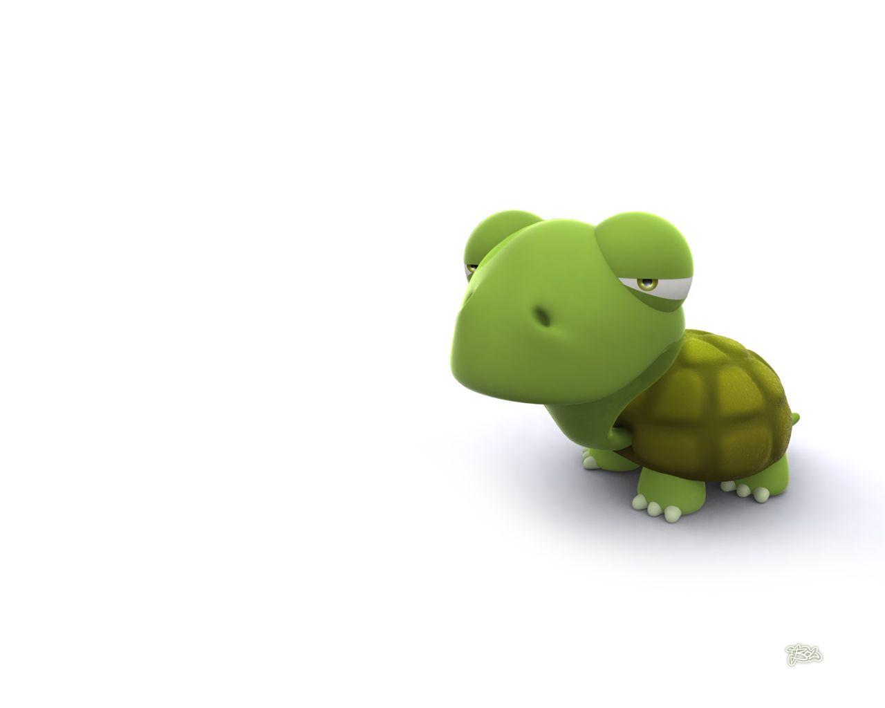 1280x1024 Funny 3D Cartoon Animal Wallpaper