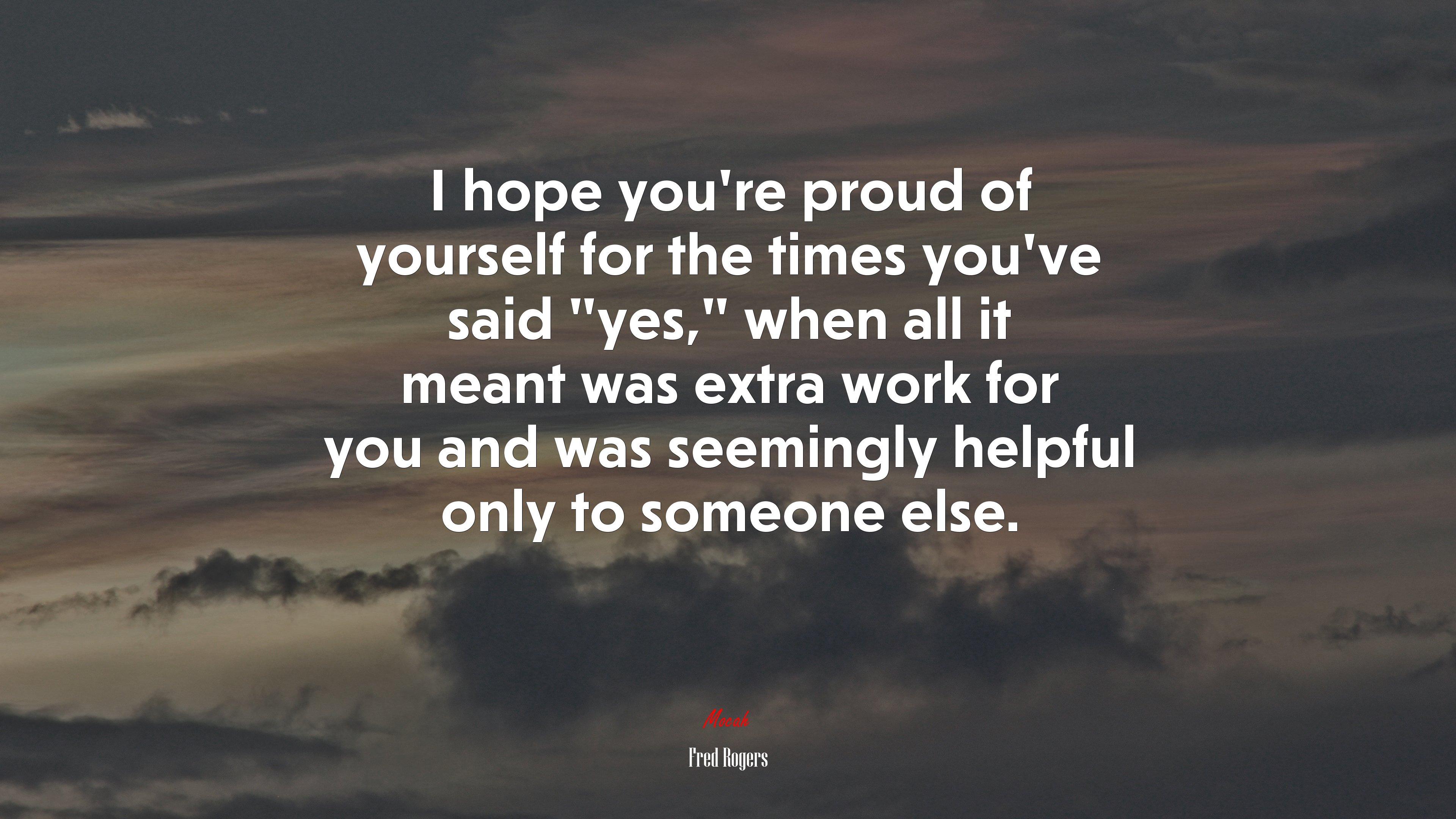 3840x2160 Fred Rogers quote HD wallpaper, Background