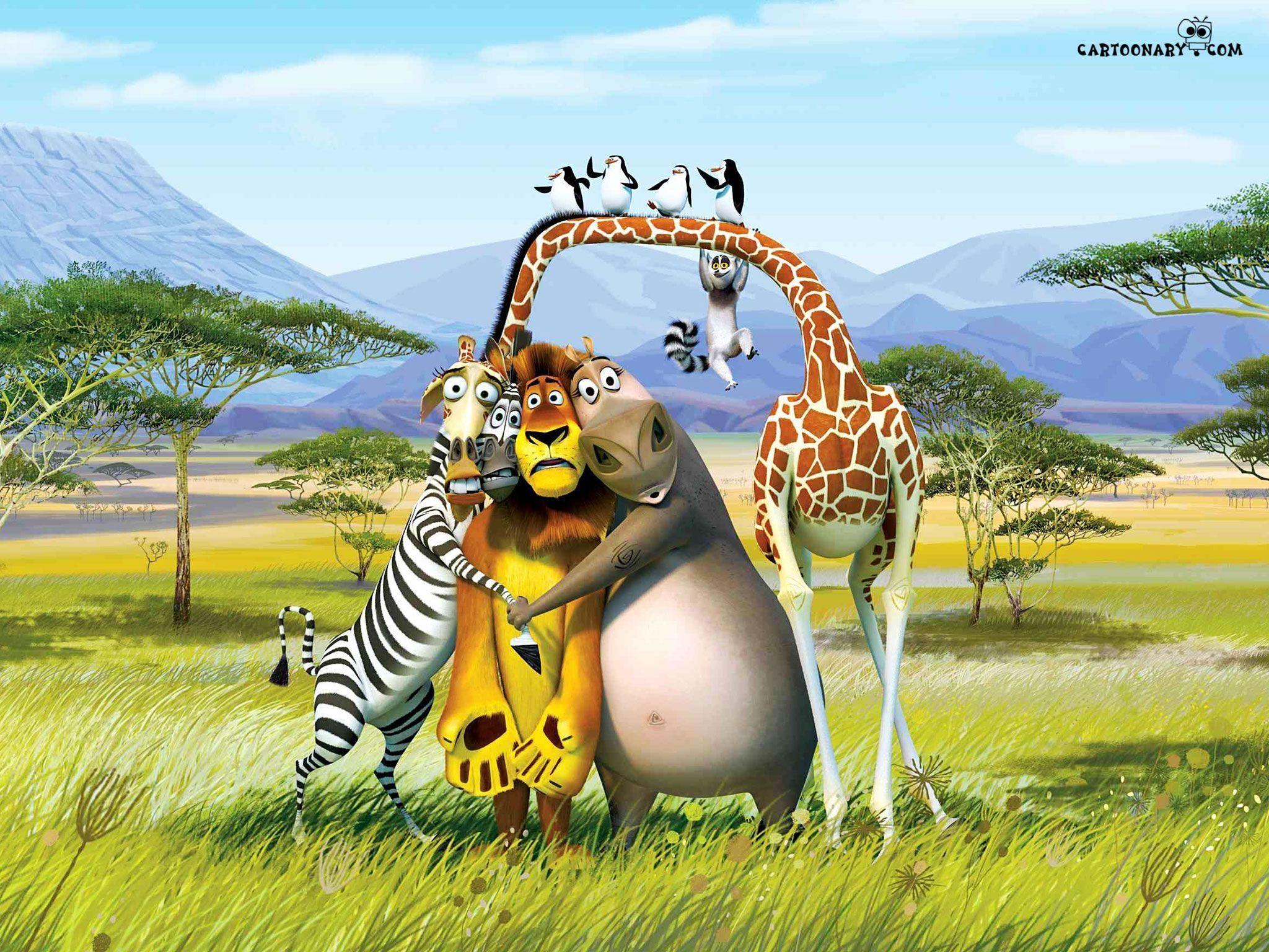 Cartoon Animals Wallpapers - Top Free Cartoon Animals Backgrounds