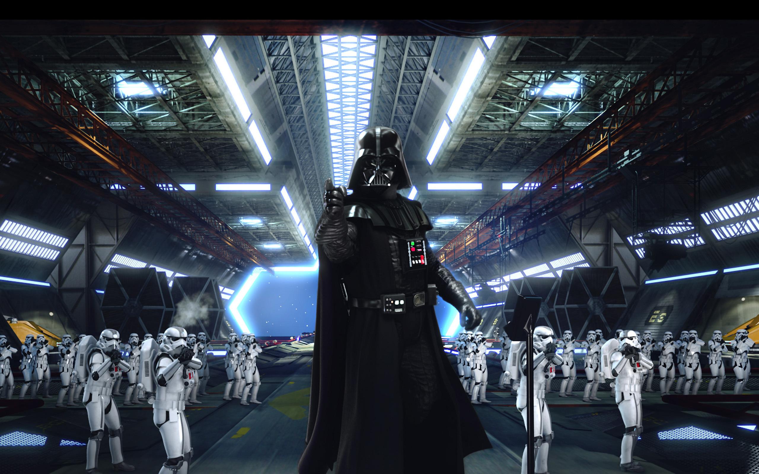 2560x1600 Star Wars, Darth Vader, Stormtrooper Wallpaper HD / Desktop and Mobile Background
