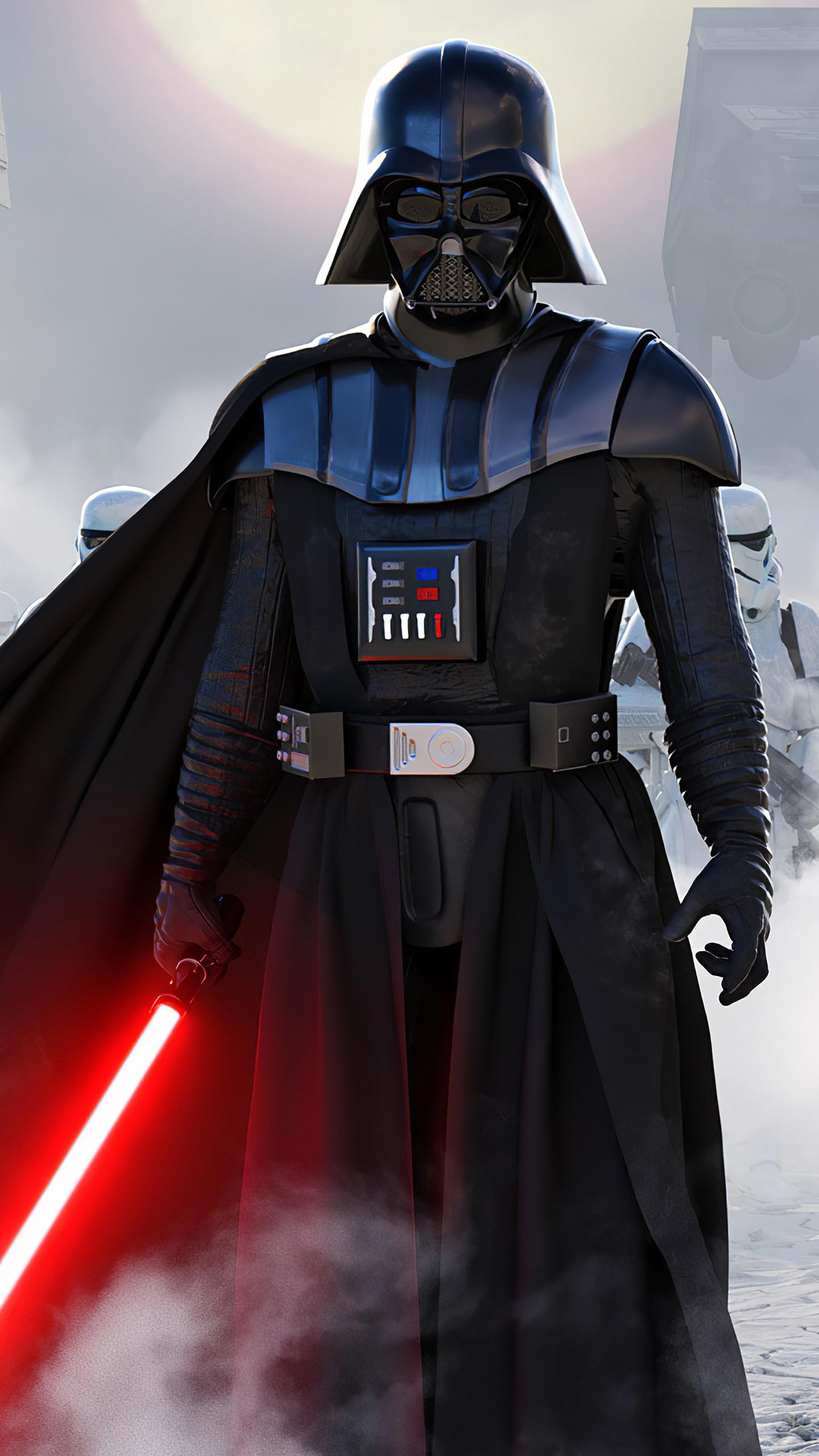 1440x2560 Lightsaber Darth Vader Sith Star Wars Stormtrooper 4K HD Darth Vader Wallpaper