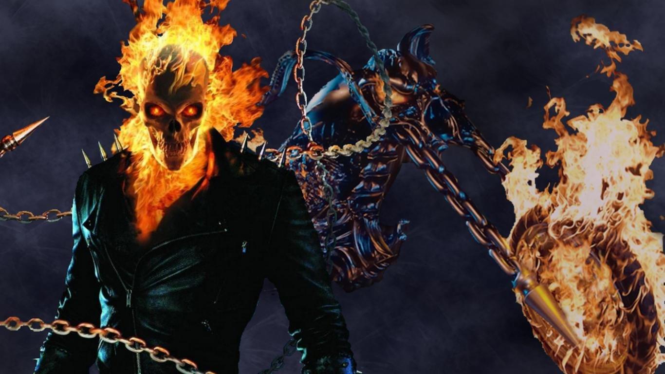 1366x768 Ghost Rider Movie wallpaper 1366x768 (laptop) desktop background