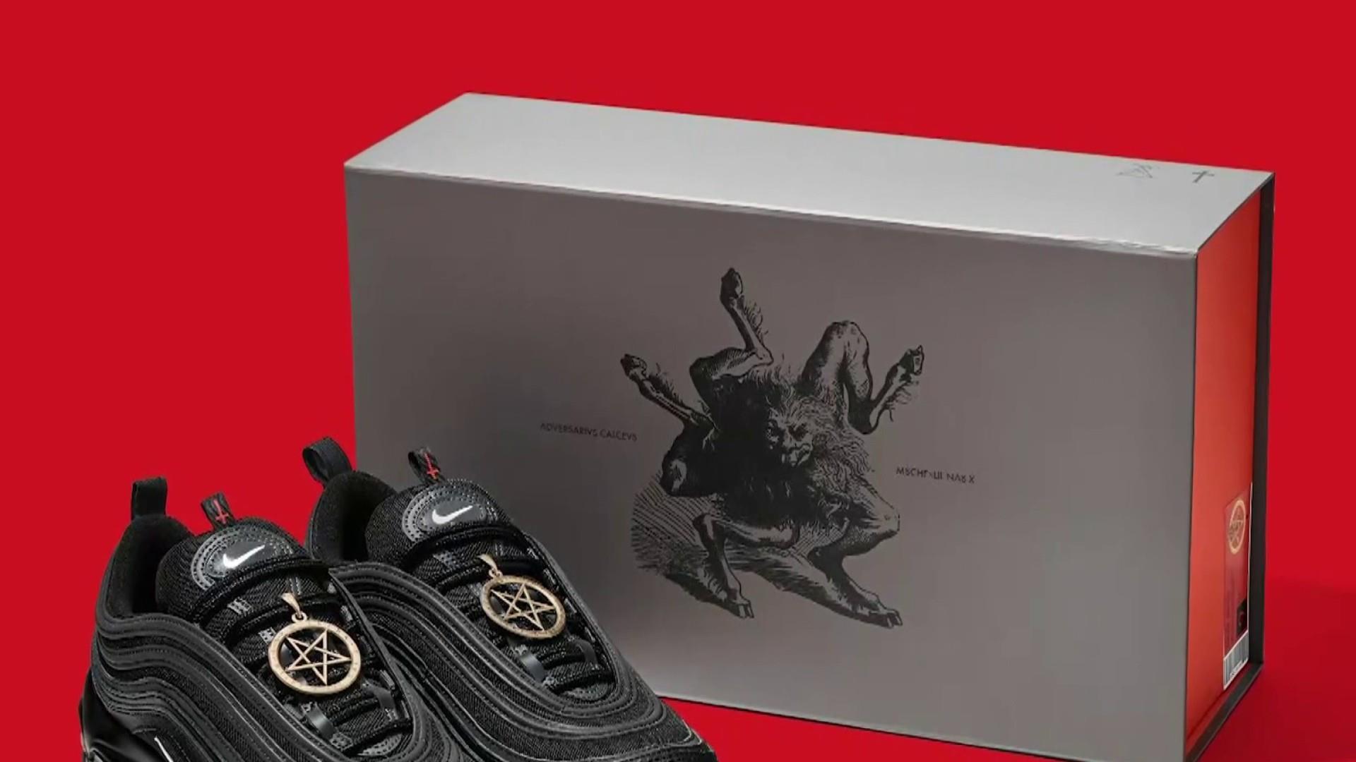 1920x1080 Nike sues over Lil Nas X 'Satan Shoes' with human blood in soles