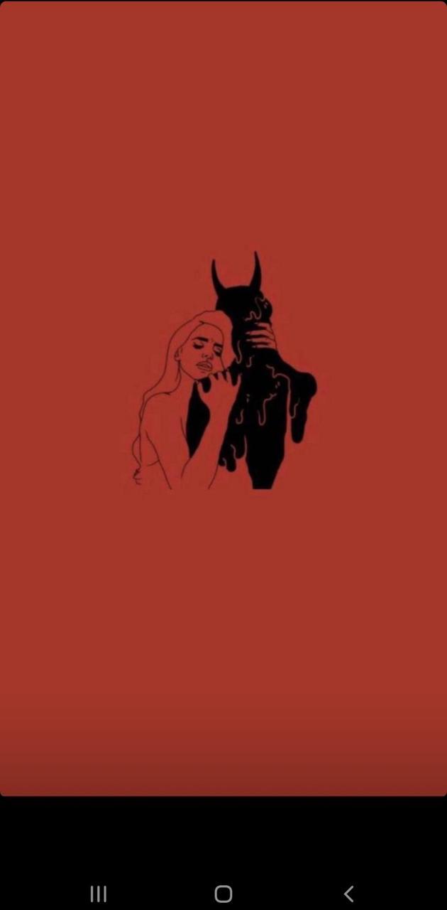 630x1280 Devil angel wallpaper