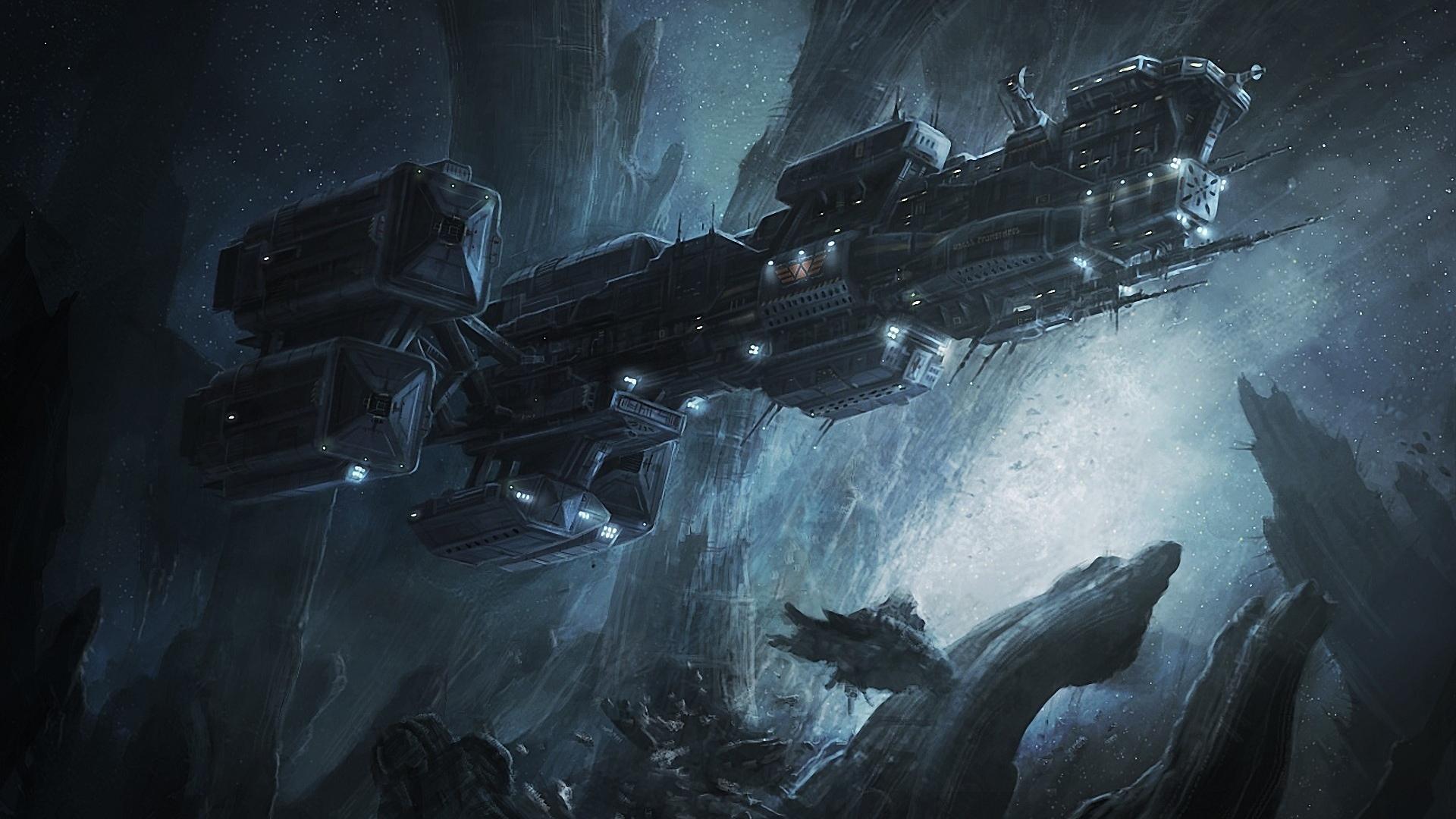 1920x1080 Free download sci fi science fiction spaceship spacecraft vehicles space wallpaper [1920x1080] for your Desktop, Mobile & Tablet. Explore Alien Spaceship Wallpaper. Space Alien Wallpaper, Alien Wallpaper High Resolution