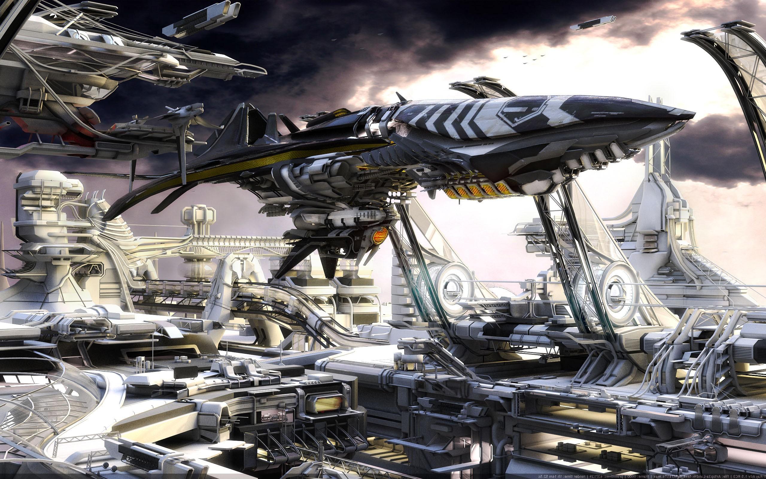 2560x1600 Science Fiction, Spaceship Wallpaper HD / Desktop