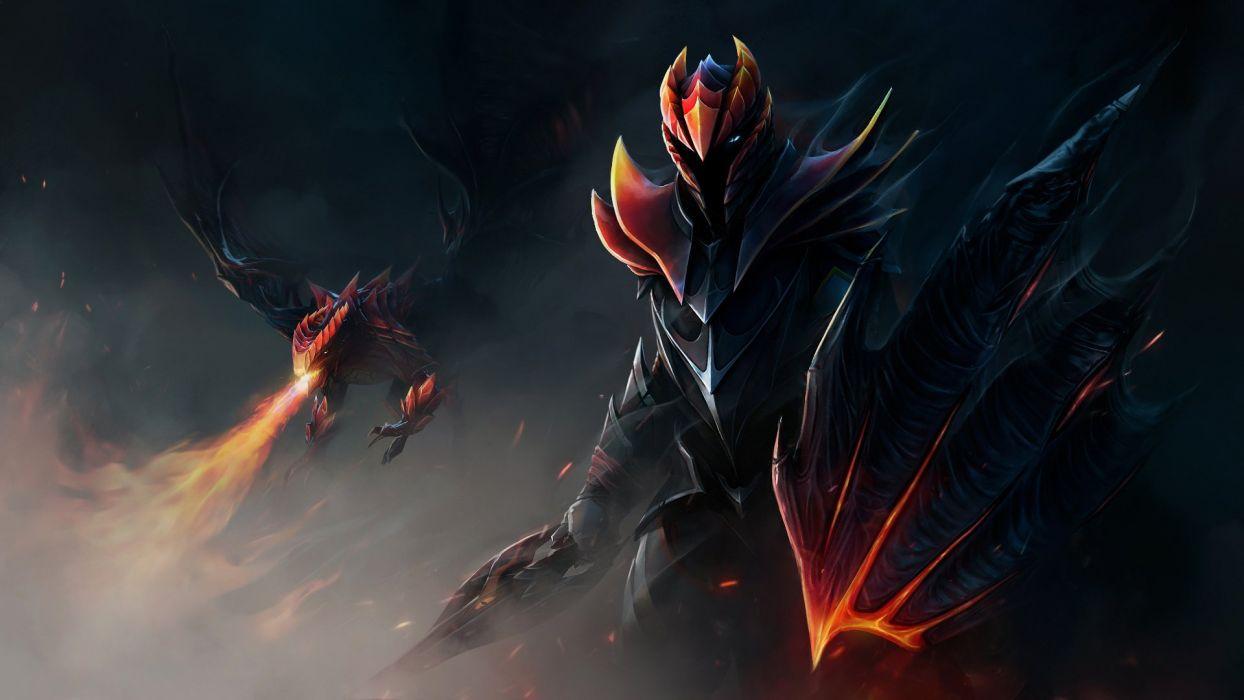 1244x700 DOTA 2 Dragon Knight Dota 2 Warrior Armor Shield Games Fantasy