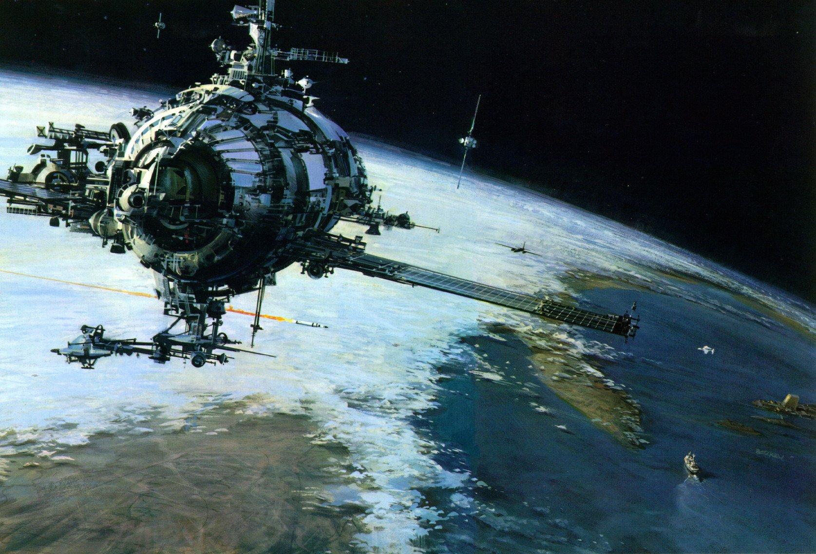 1675x1137 Sci Fi Spaceship Wallpaper and Background Imagex1137
