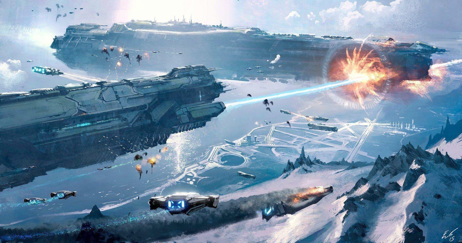 1920x1011 Sci Fi Spacecraft Wallpaper
