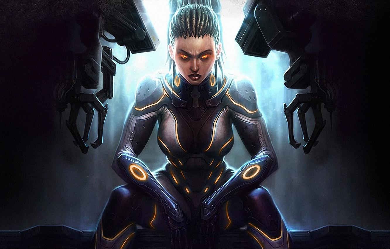 1332x850 Wallpaper starcraft Sarah Kerrigan, hots, heart of the swarm, Sarah Kerrigan image for desktop, section игры