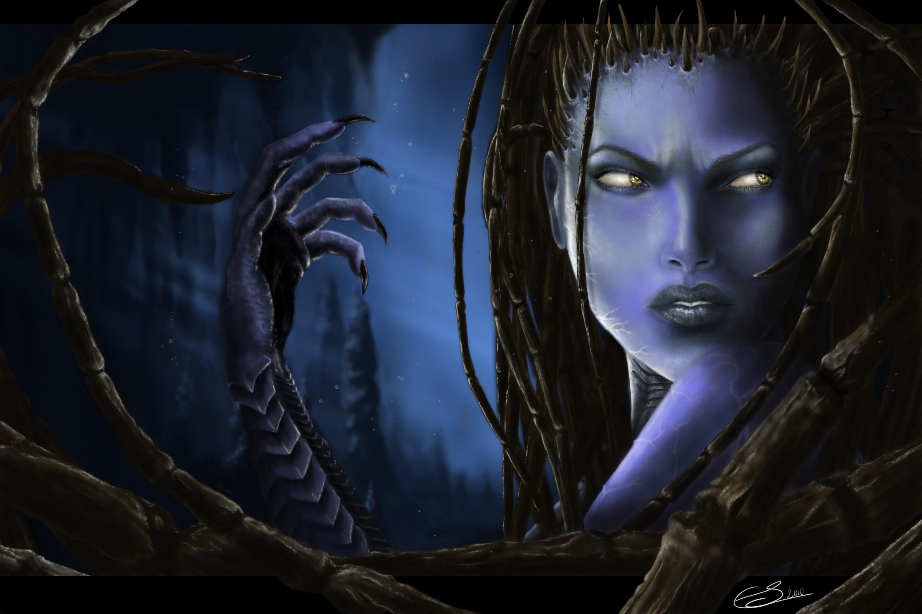 3000x2000 starcraft sarah kerrigan queen of blades starcraft ii