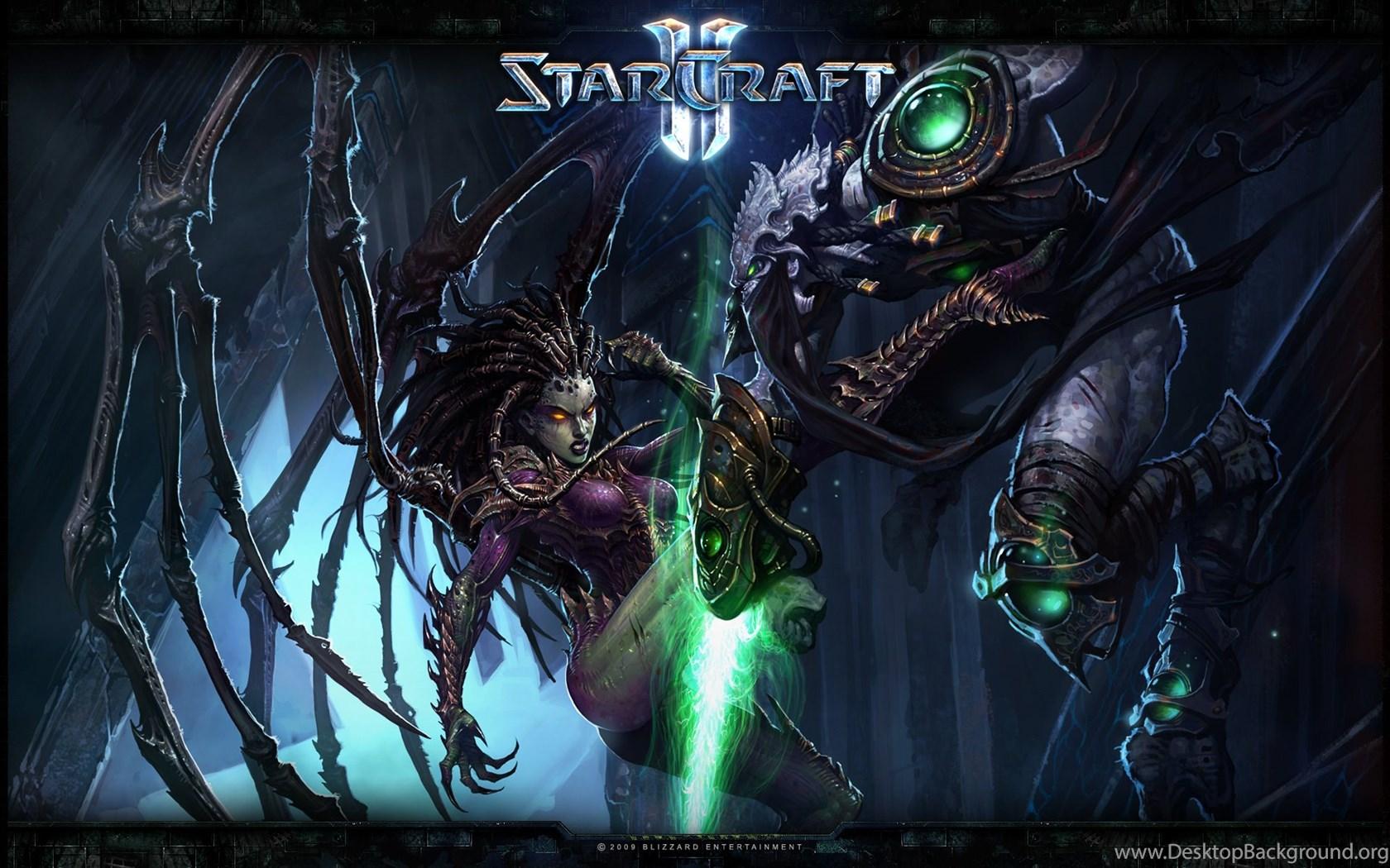 1680x1050 Starcraft 2 Sarah Kerrigan Wallpaper Desktop Background