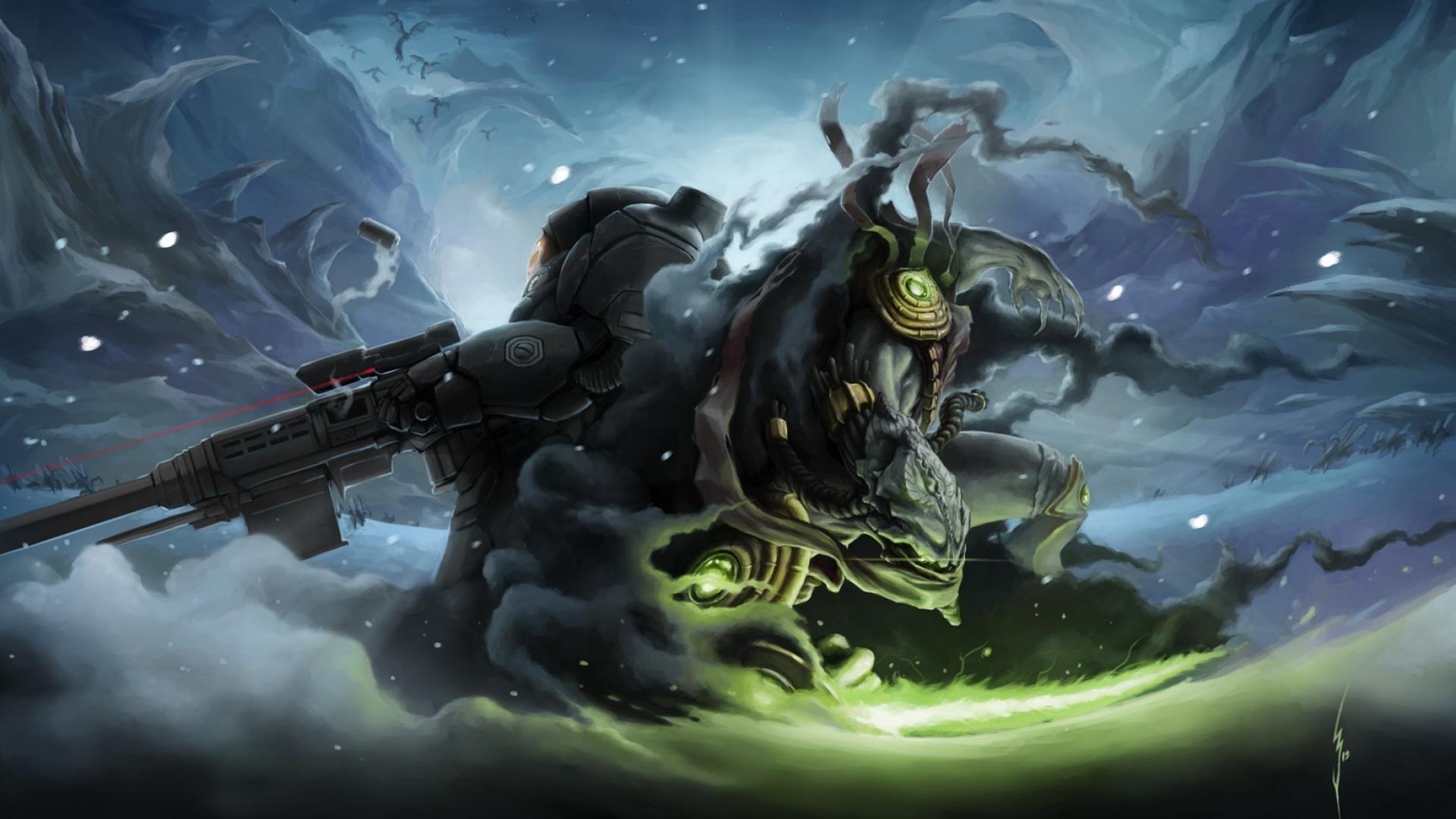 1920x1080 Zeratul Wallpaper