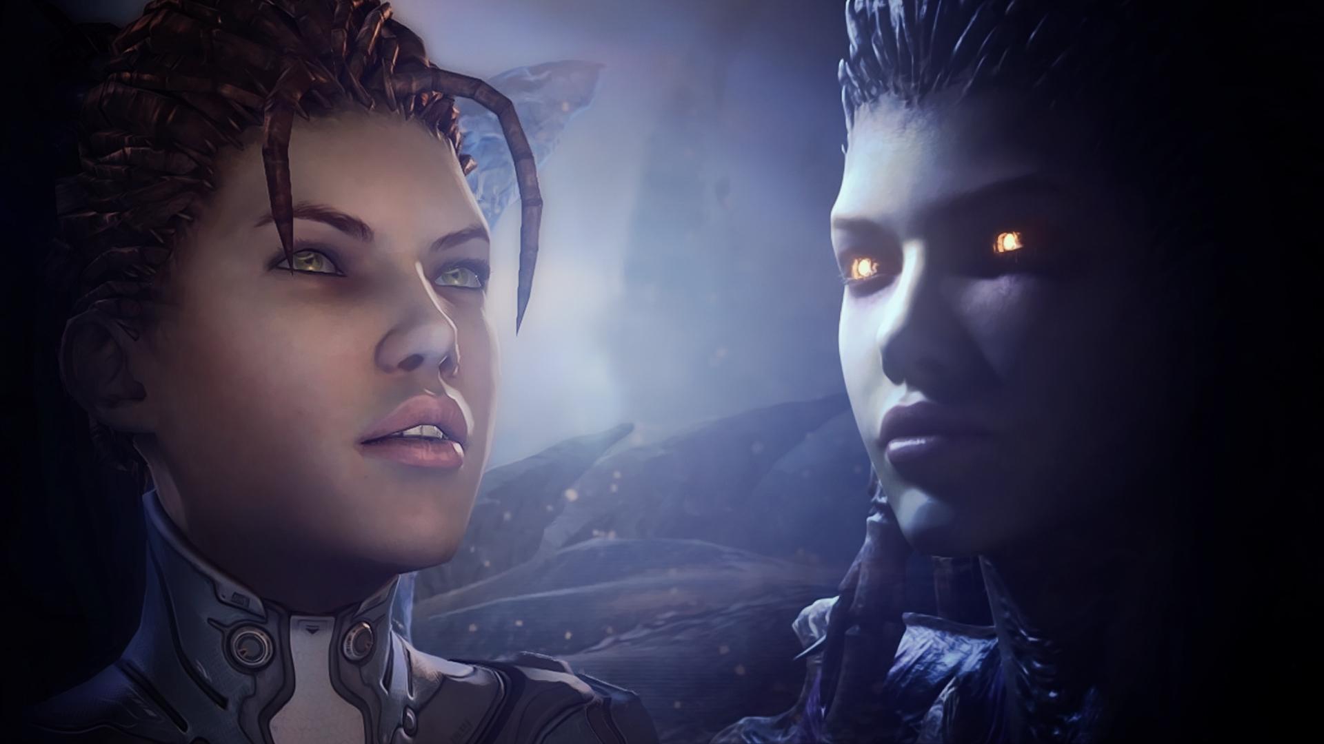 1920x1080 sarah kerrigan queen of blades starcraft ii 1920x1080 wallpaper