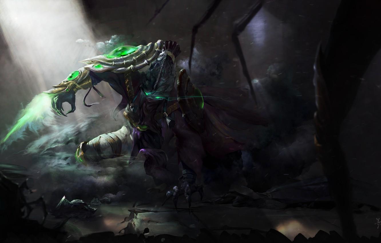 1332x850 Wallpaper Girl, Figure, Sarah, Blizzard, Art, Sarah, Protoss, Protoss, StarCraft Sarah Kerrigan, Sarah Kerrigan, The Queen Of Blades, Character, StarCraft, Zeratul, Zeratul image for desktop, section игры