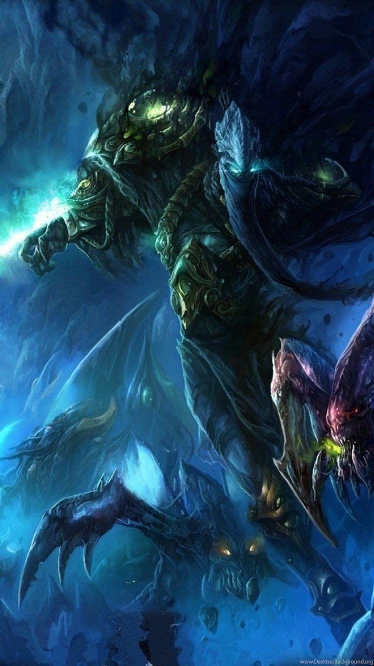 750x1334 Hydralisk Fantasy Art Artwork Starcraft Ii Zeratul Wallpaper Desktop Background