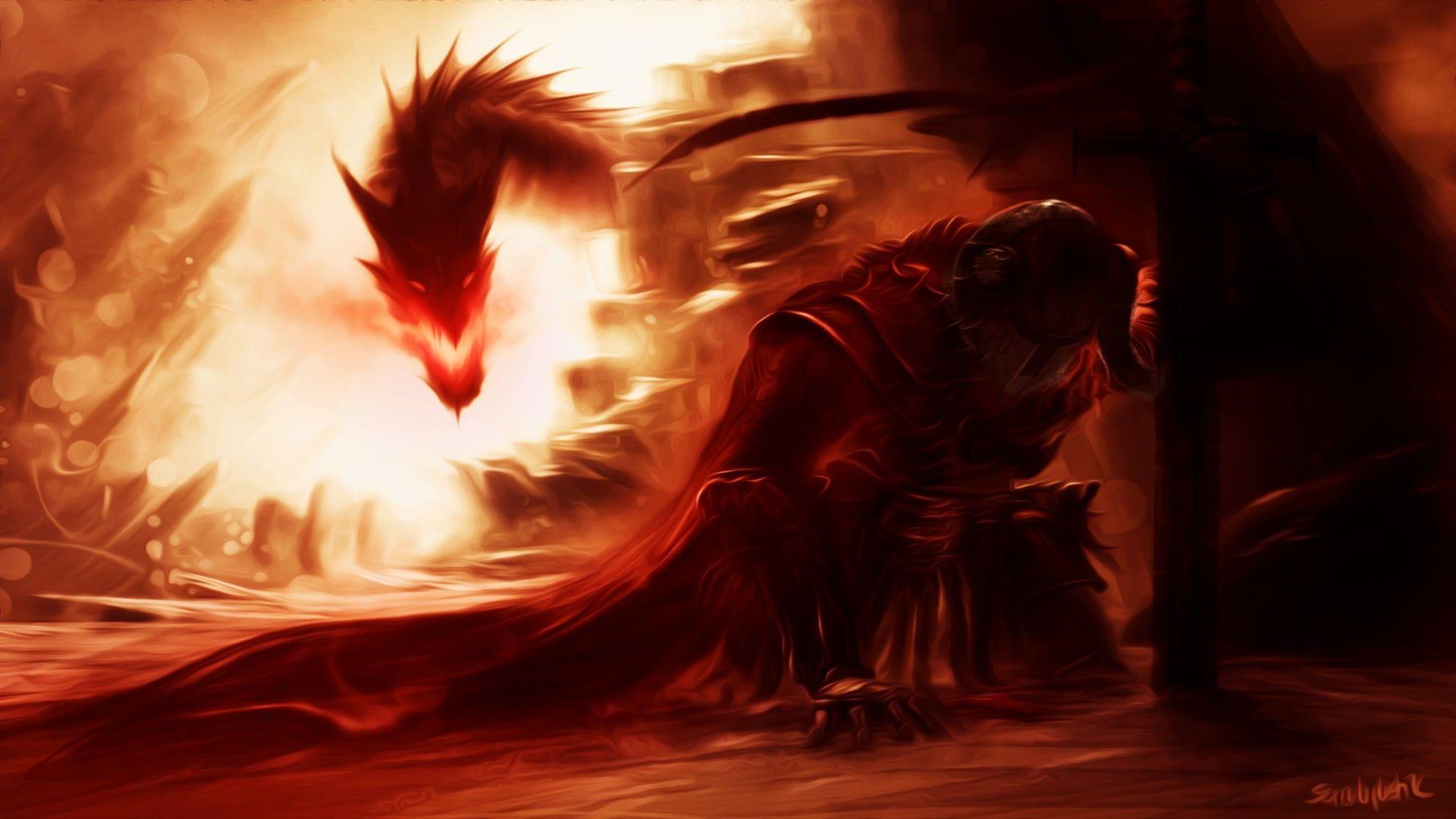 1920x1080 Dragon Knight Wallpaper