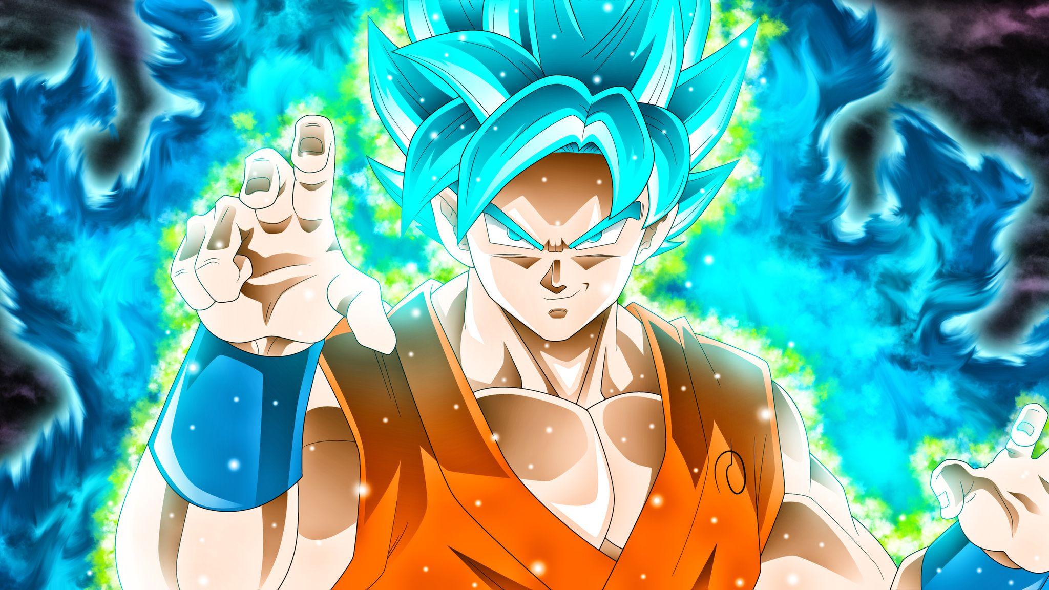 2048x1152 Goku Dragon Ball Super 2048x1152 Resolution HD 4k