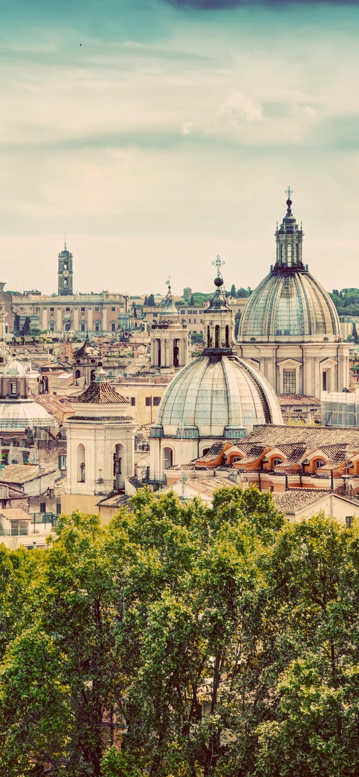 1242x2688 iPhone Wallpaper Travel To Rome, Italy, Europe, City