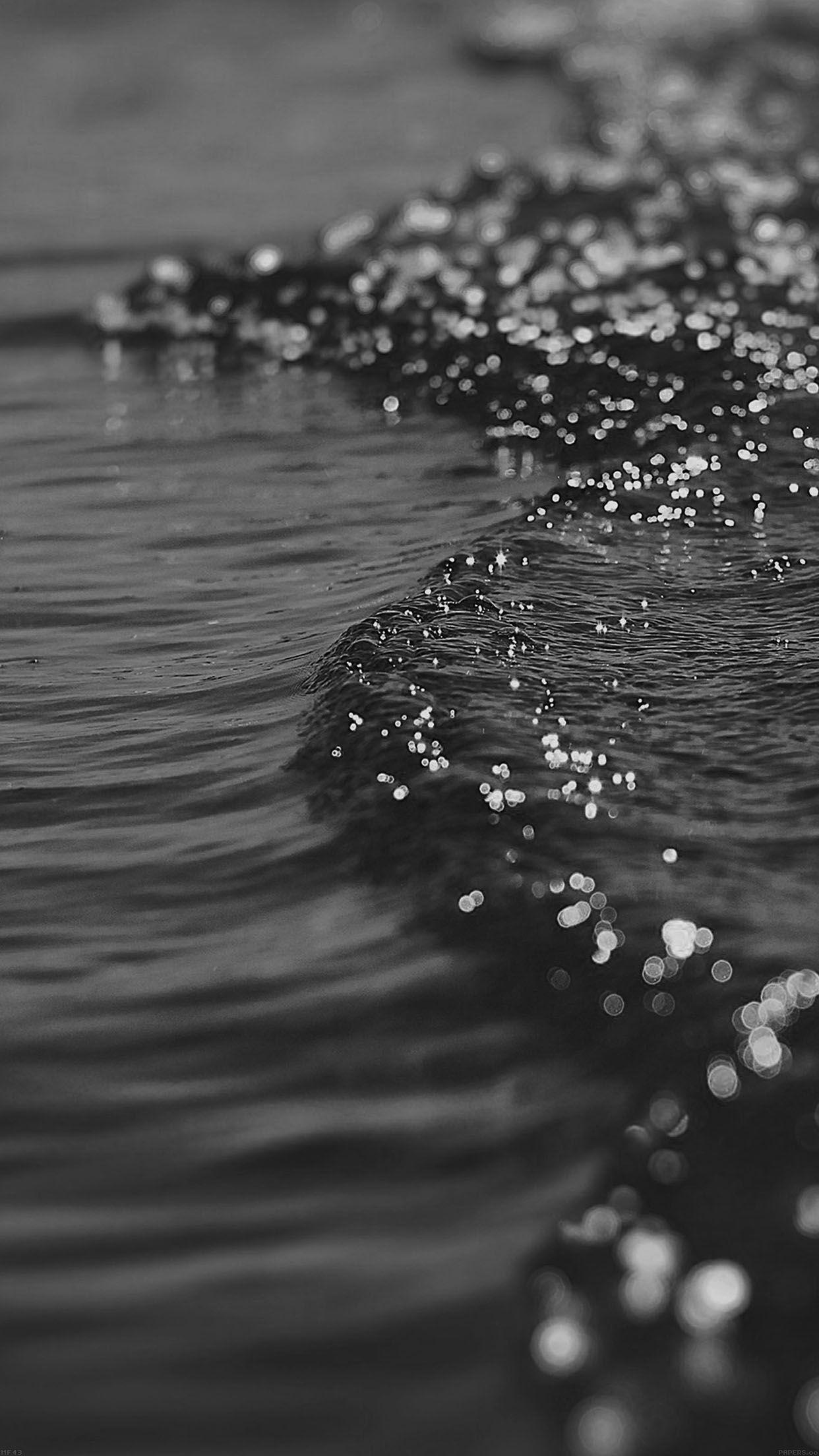 1242x2208 iPhone7papers sea beach black sunset ocean nature