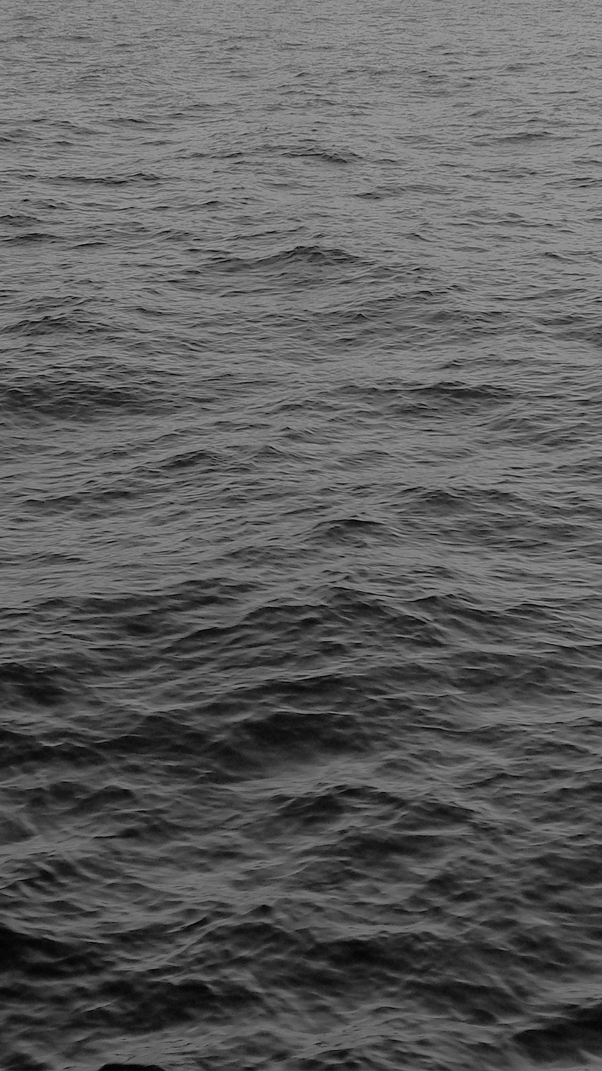 1242x2208 iPhone7 wallpaper. sea ocean wave dark