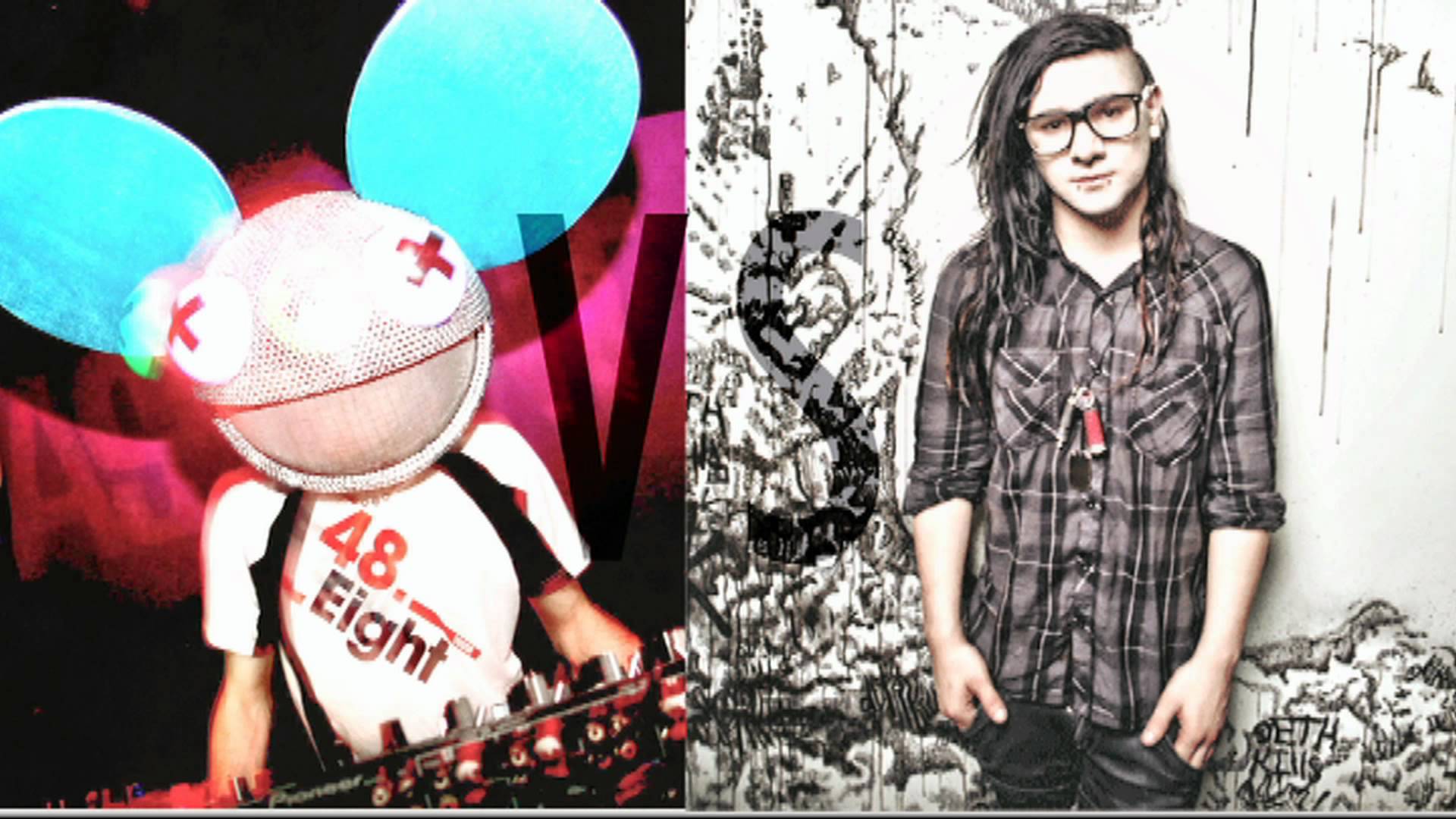 1920x1080 Skrillex VS Deadmau5 MIX
