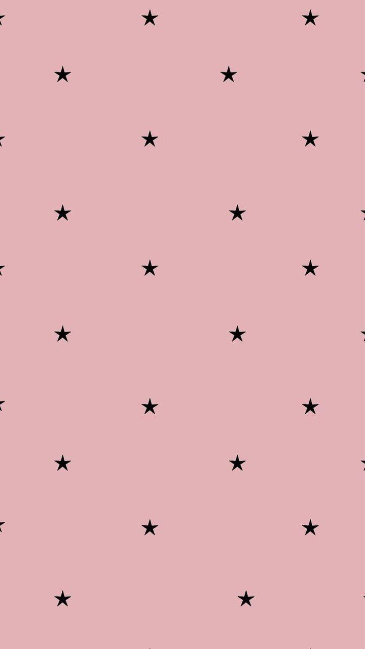 720x1280 Pink Stars Wallpaper