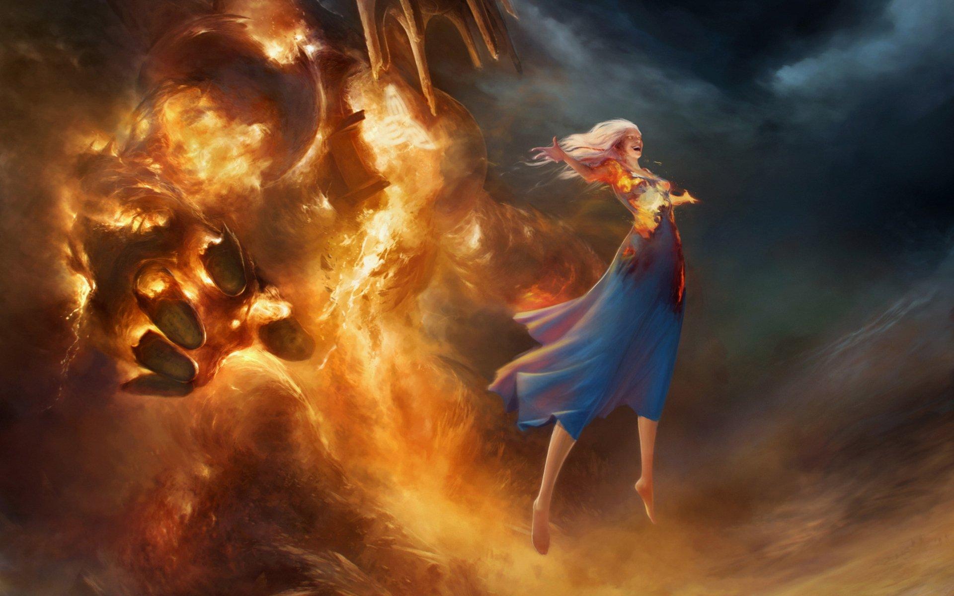 1920x1200 Burning Women HD Wallpaper