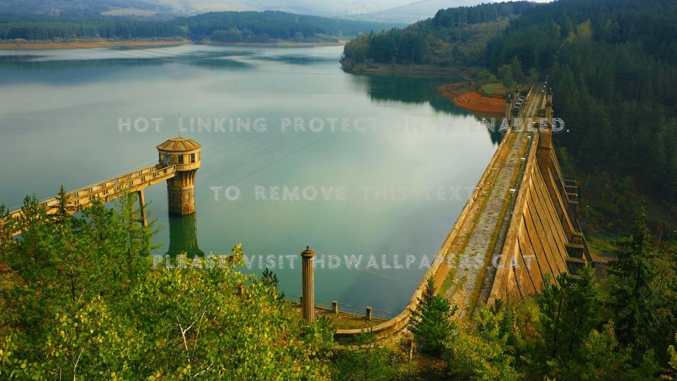 1366x768 studena dam nice water nature bulgaria