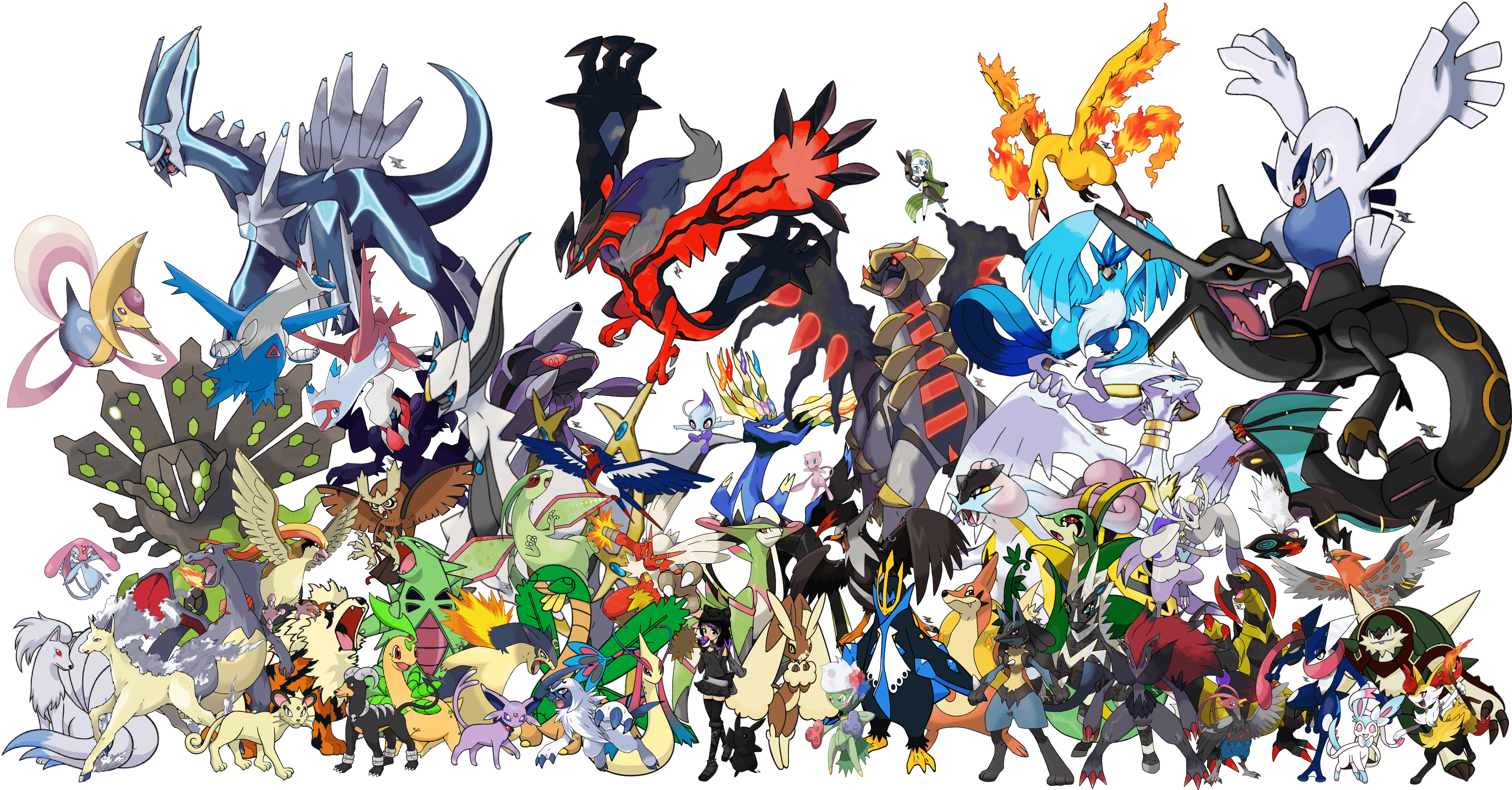 4500x2350 Pokemon Legendary Picture Wallpaper Full HD Pics Desktop My Trainers. Pokemon trainer red, Pokemon, Cute pokemon wallpaper