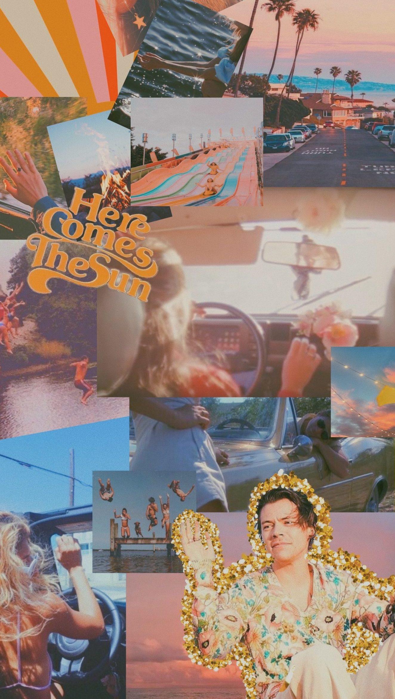 1324x2342 Harry Styles Golden Wallpaper