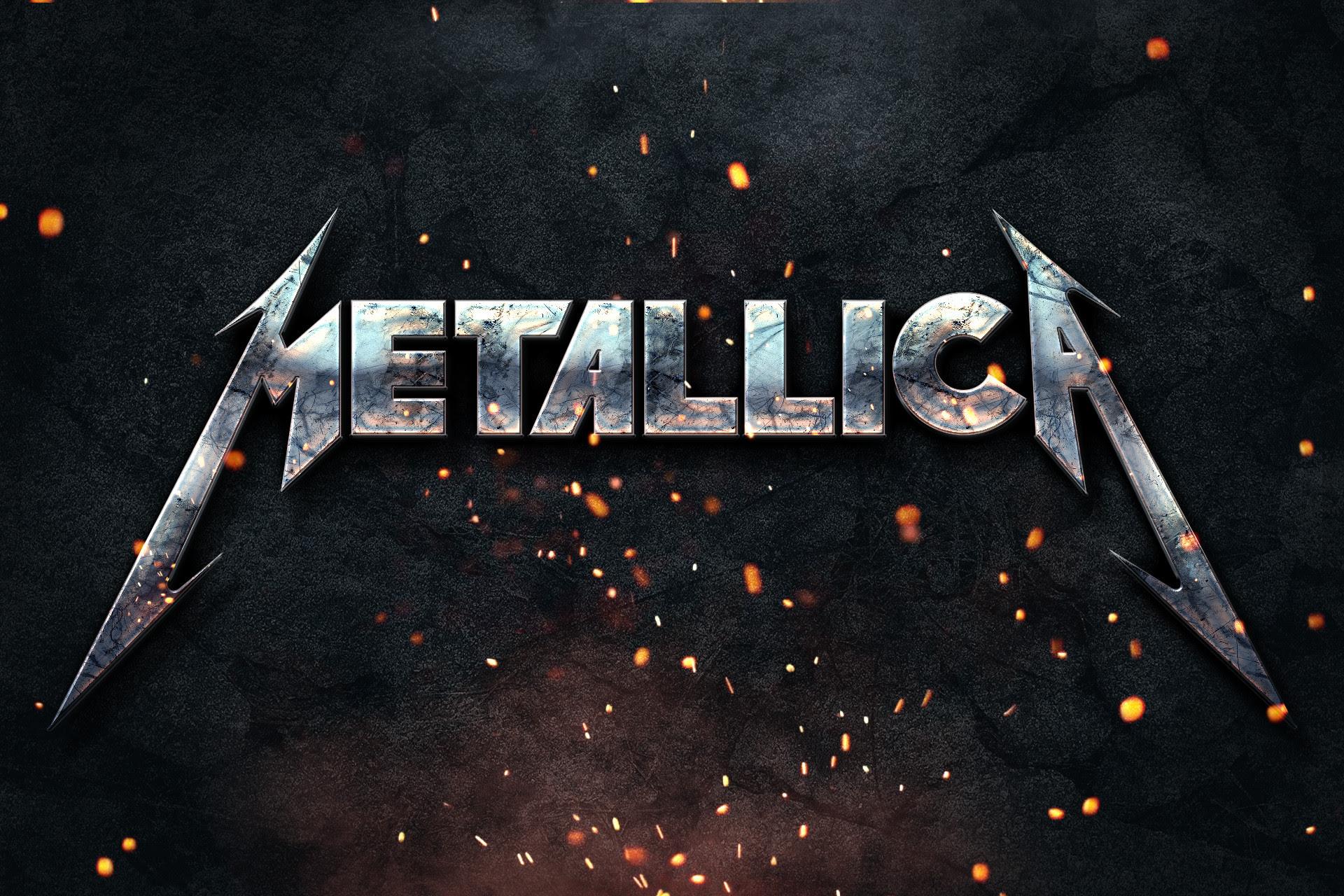 1920x1280 4K wallpaper: Metallica Logo Wallpaper For Phone